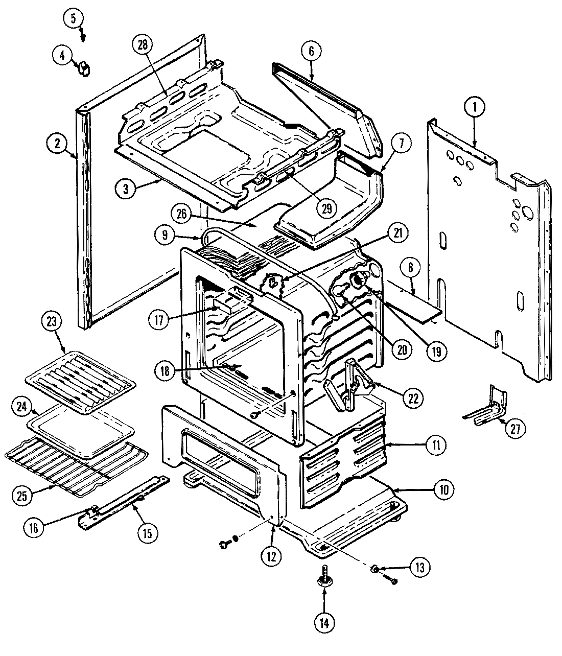 01 - BODY/OVEN