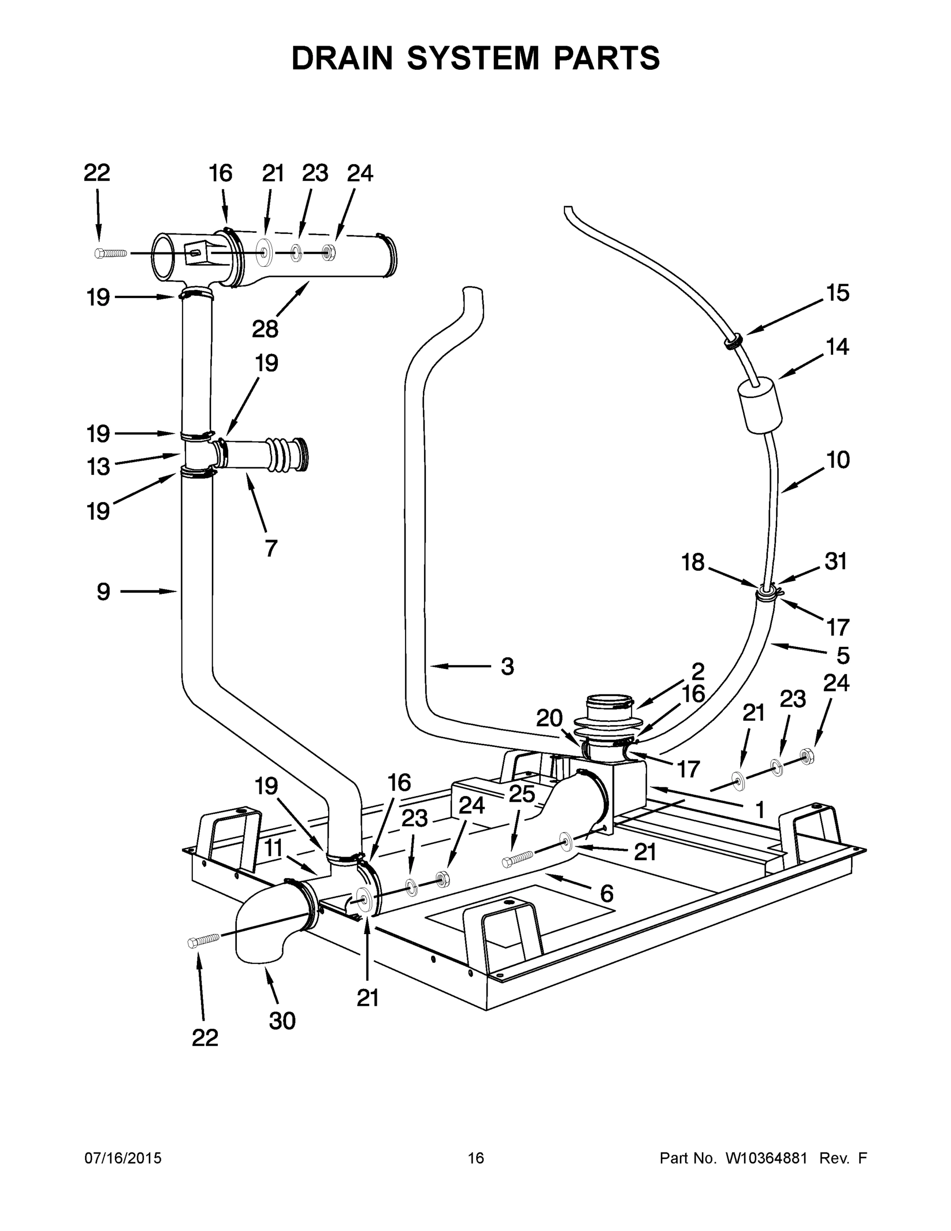 09 - DRAIN SYSTEM PARTS