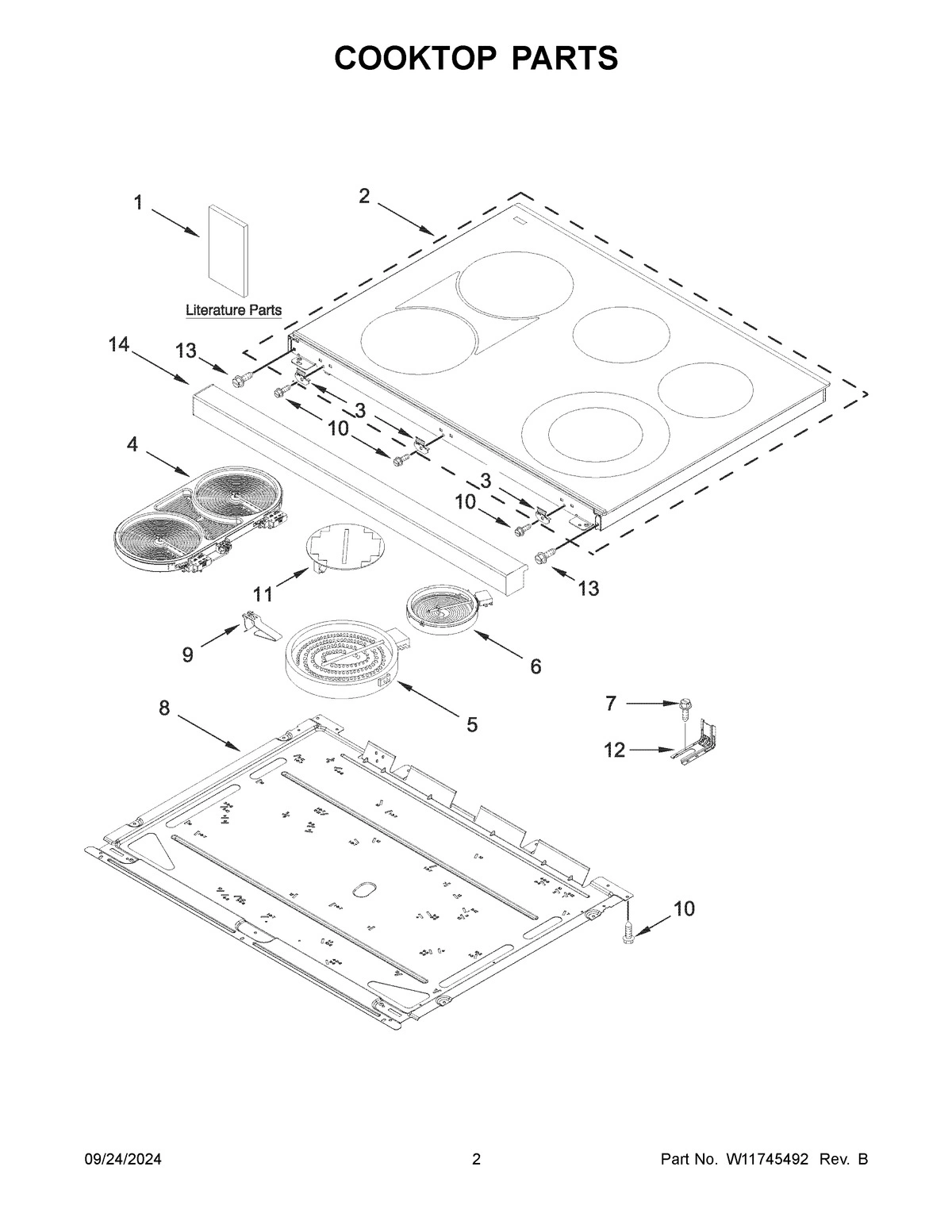02 - COOKTOP PARTS
