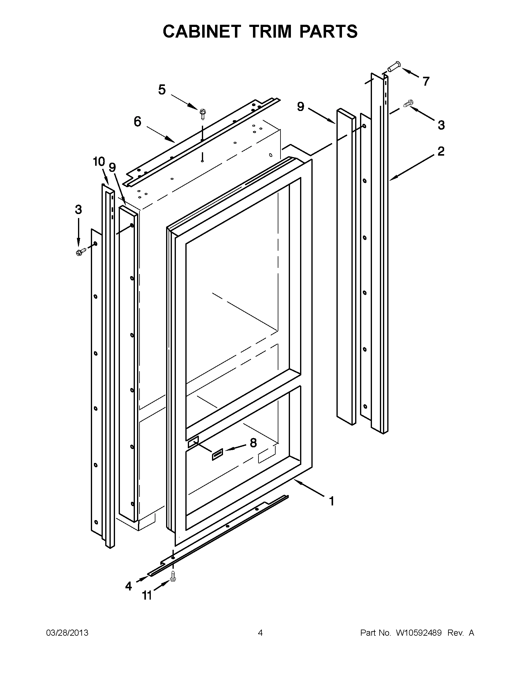 02 - CABINET TRIM PARTS