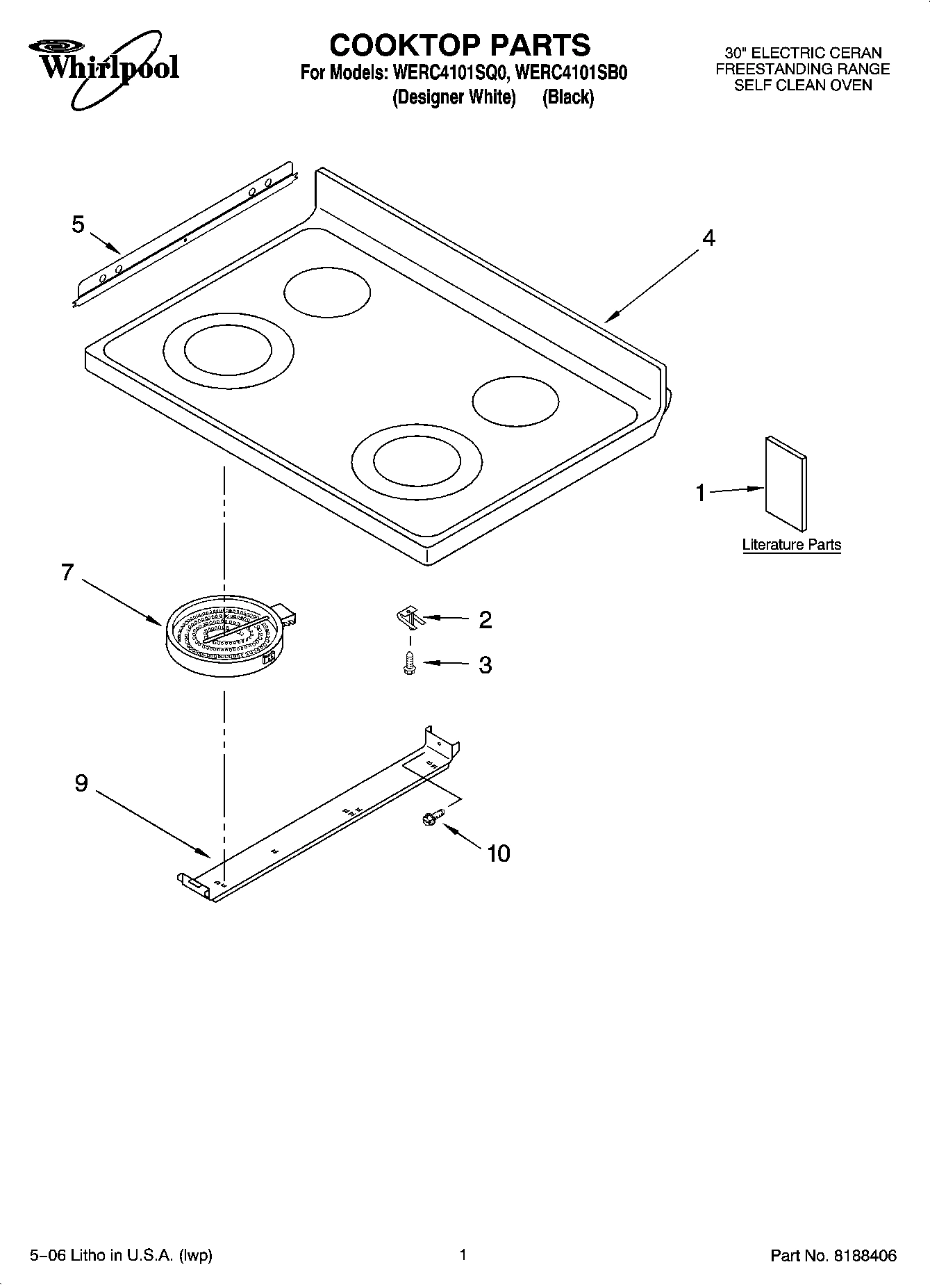 01 - COOKTOP PARTS