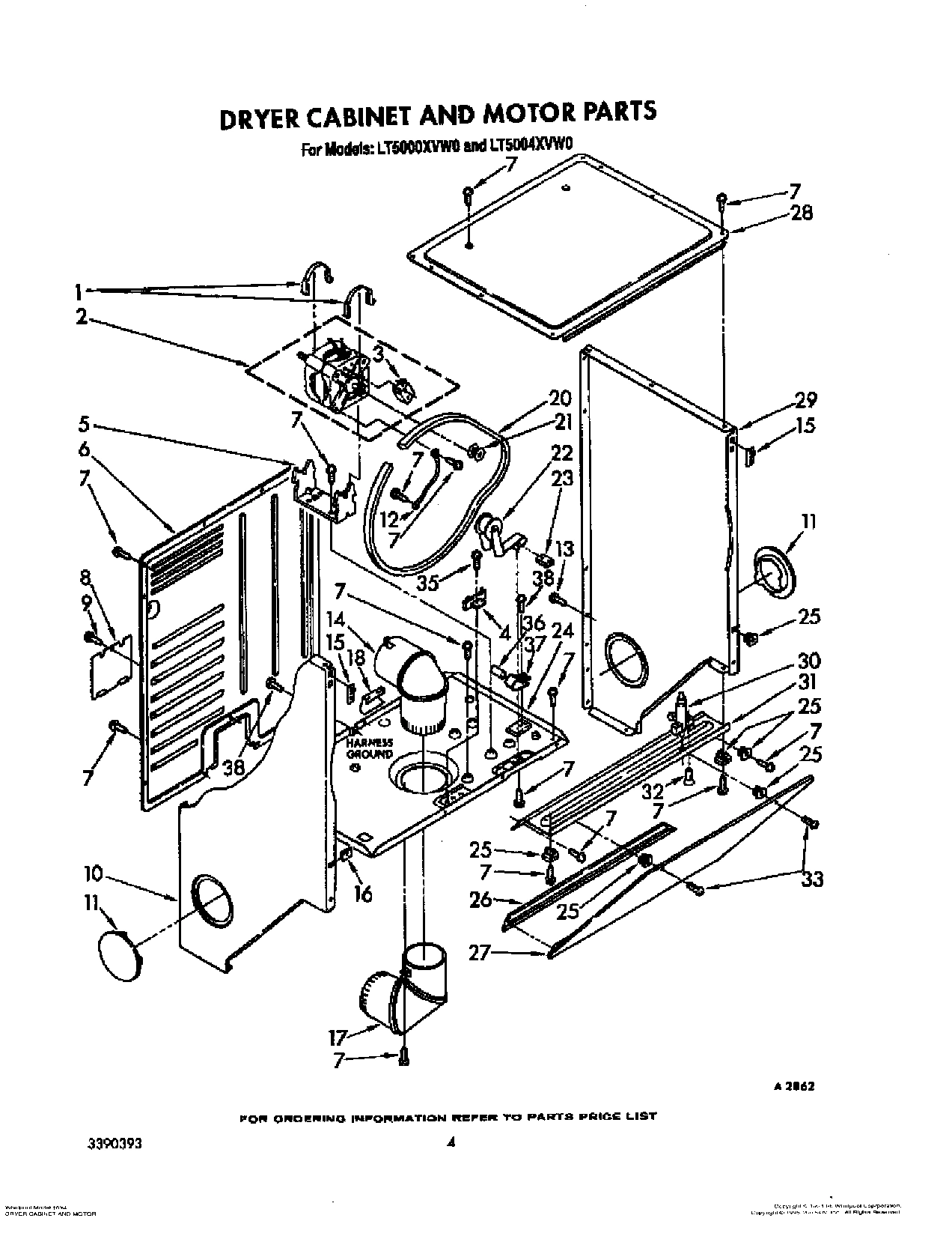 04 - DRYER CABINET AND MOTOR