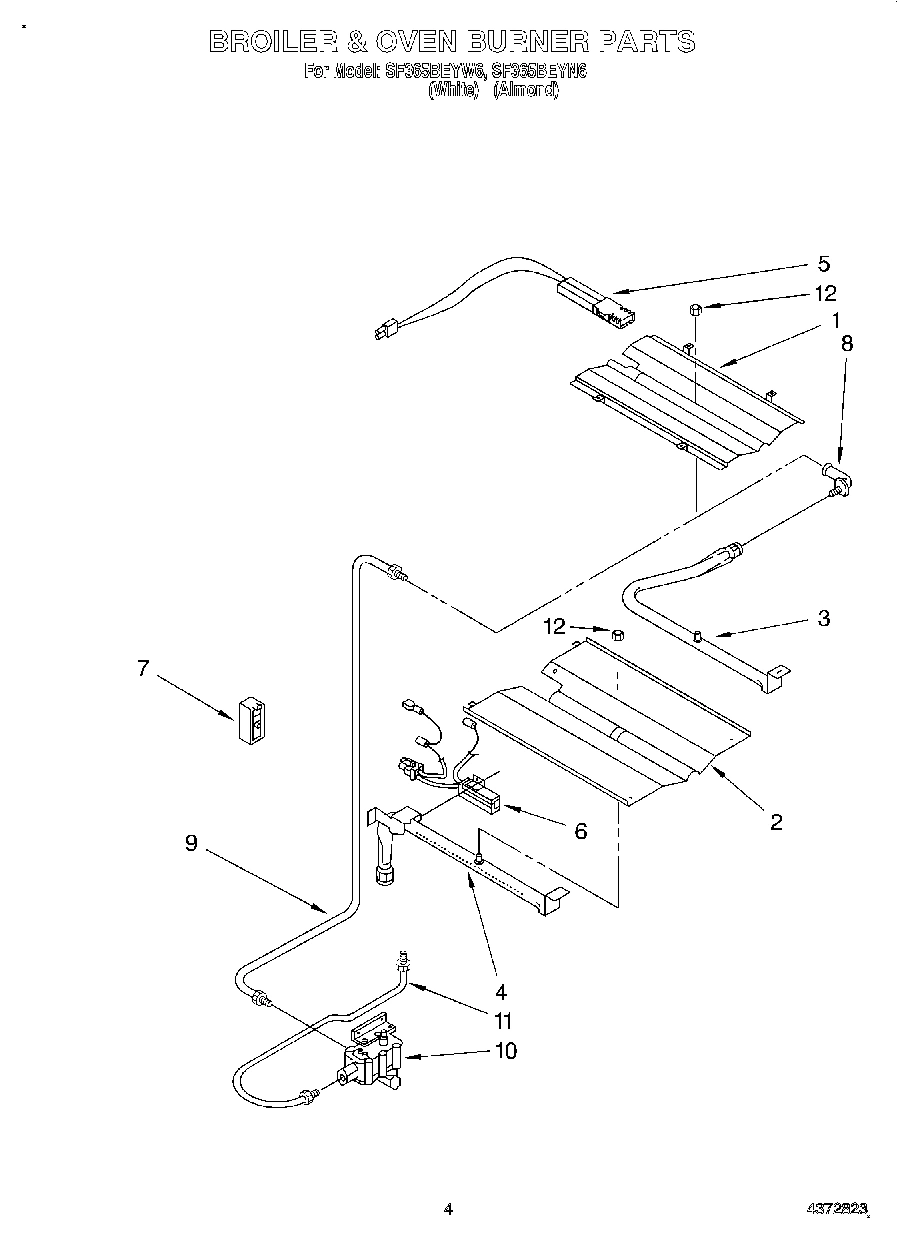 04 - BROILER AND OVEN BURNER