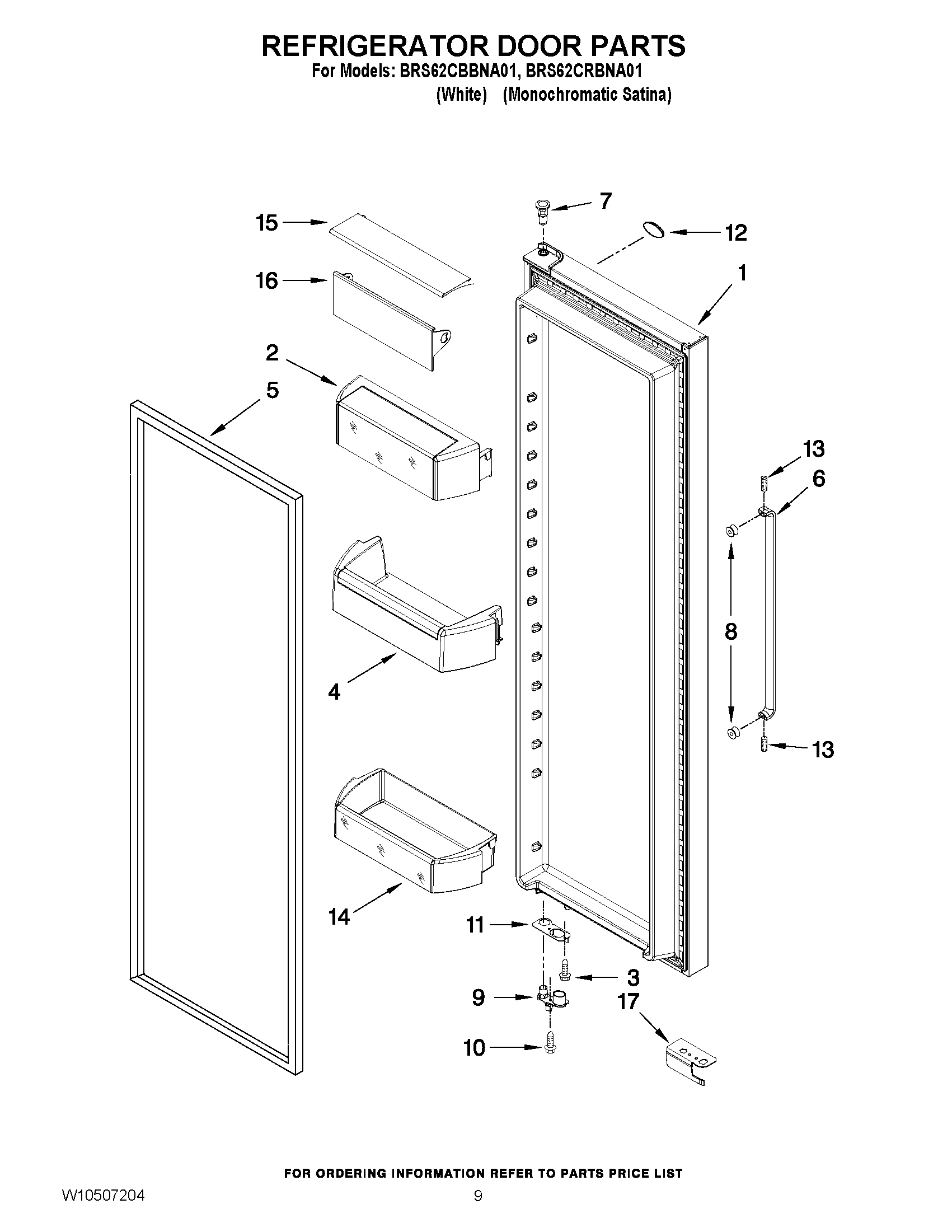 06 - REFRIGERATOR DOOR PARTS