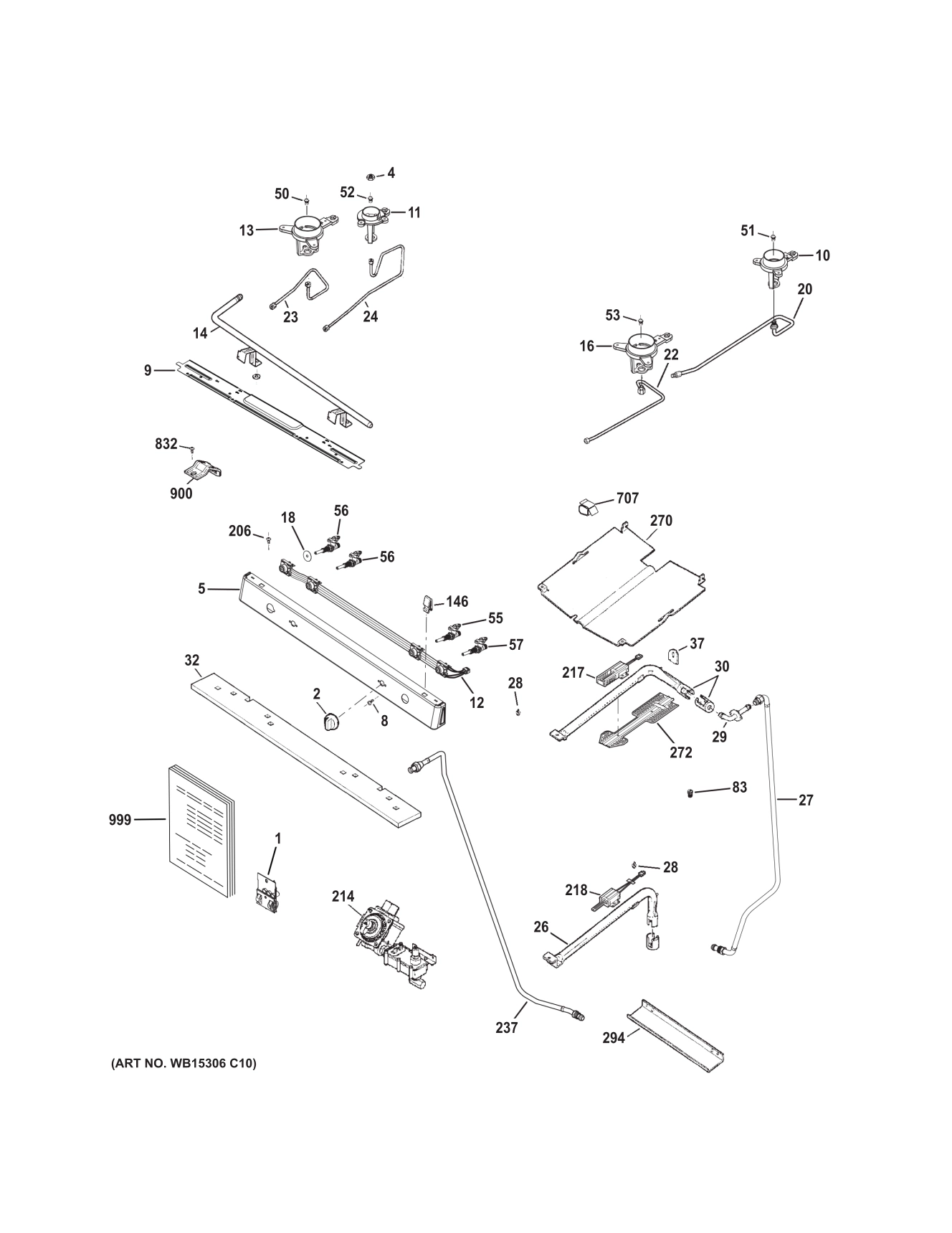 GAS & BURNER PARTS