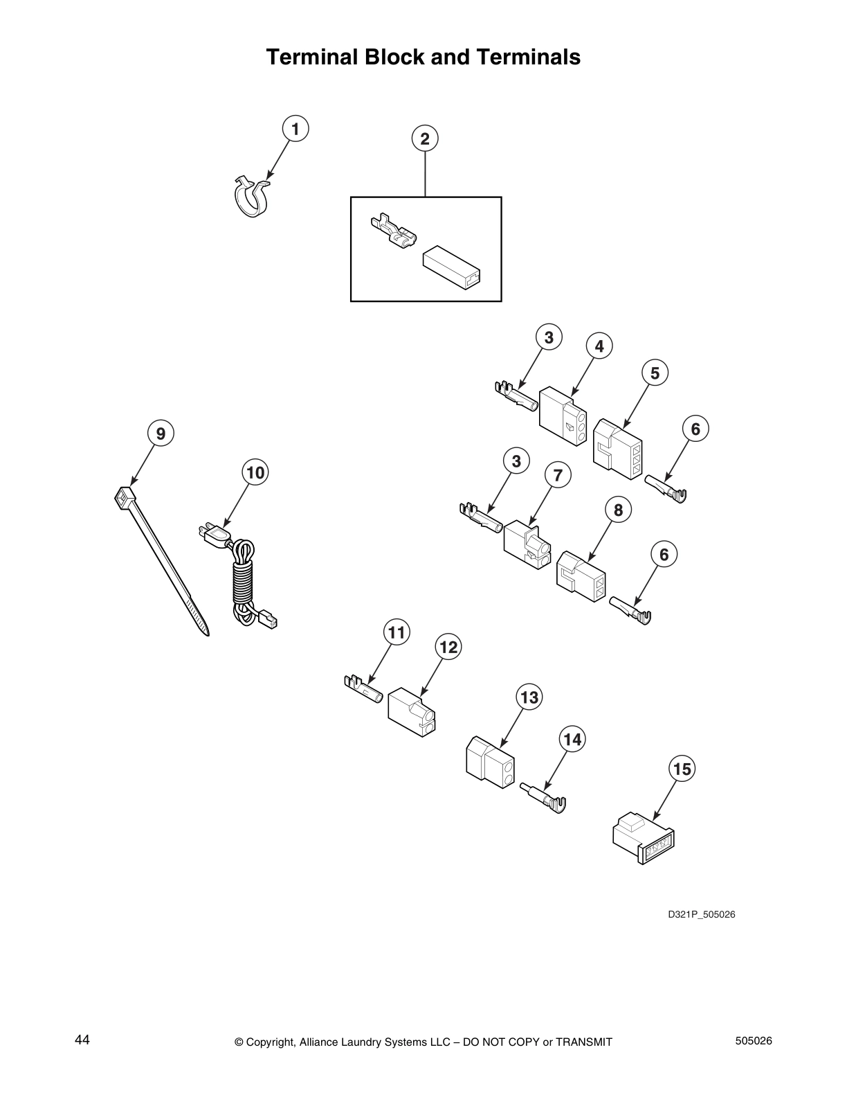 Terminal Block and Terminals