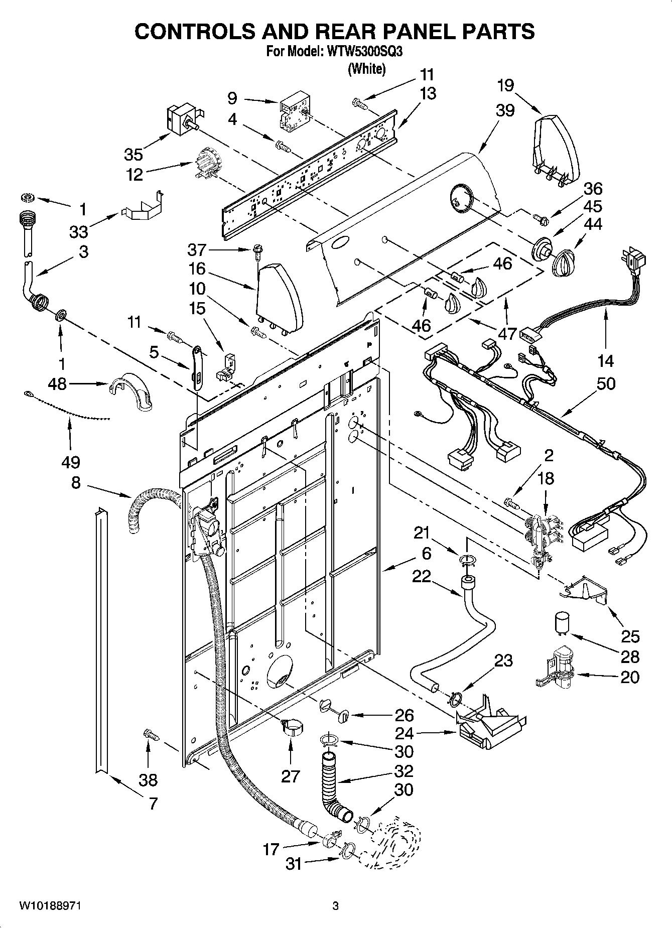 02 - CONTROLS AND REAR PANEL PARTS