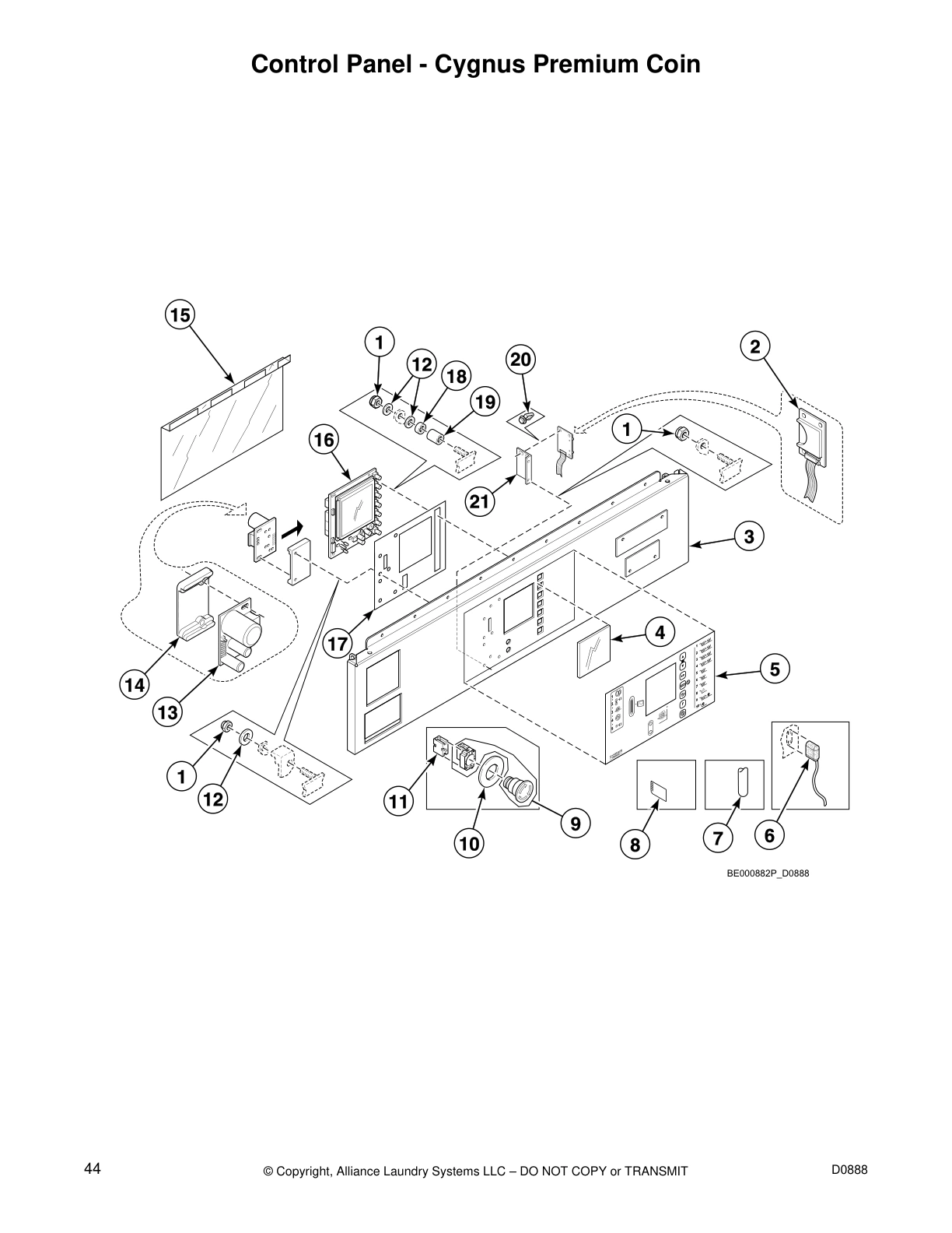 Control Panel - Cygnus Premium Coin