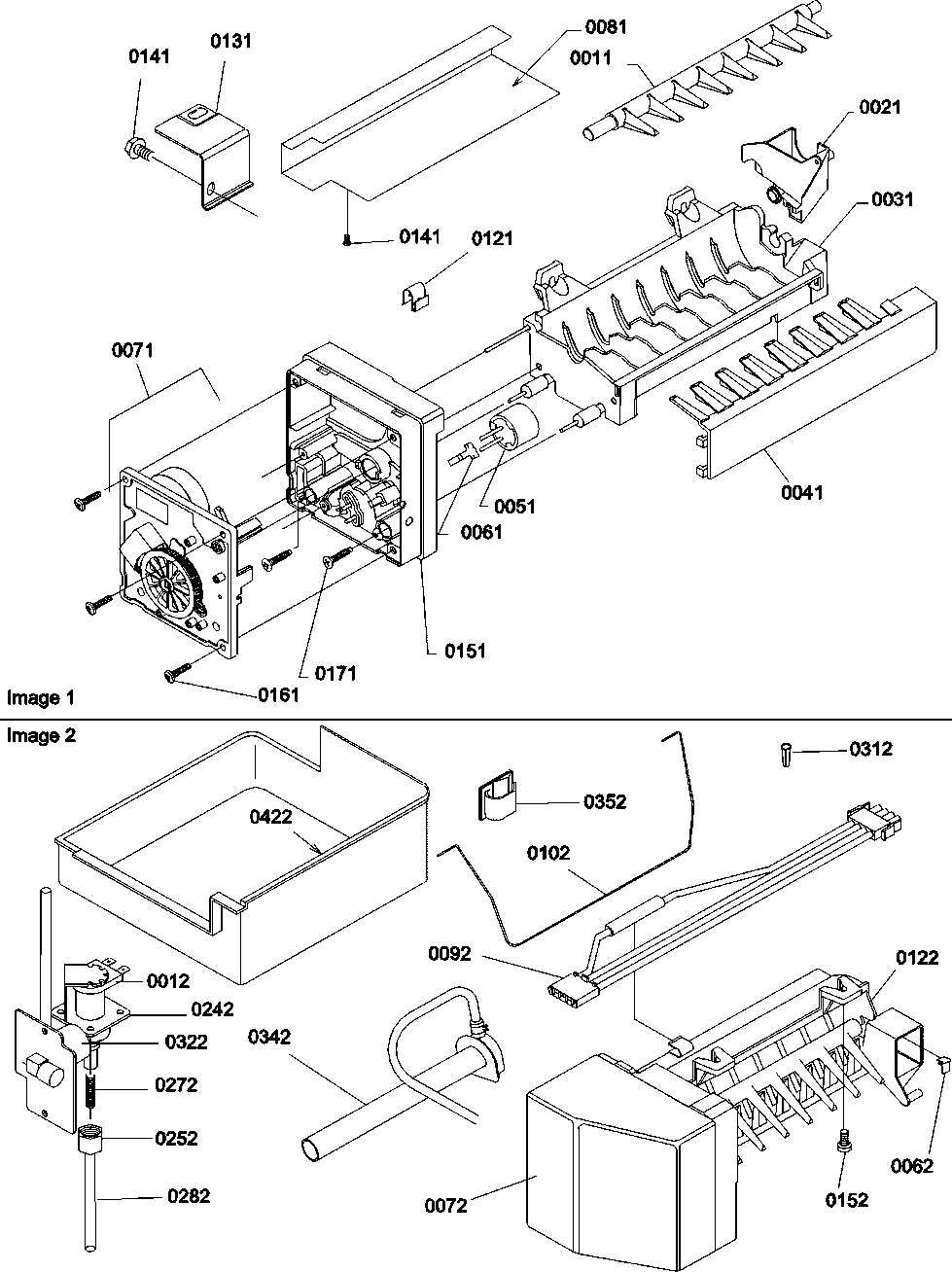 05 - Ice Maker Assembly and Parts