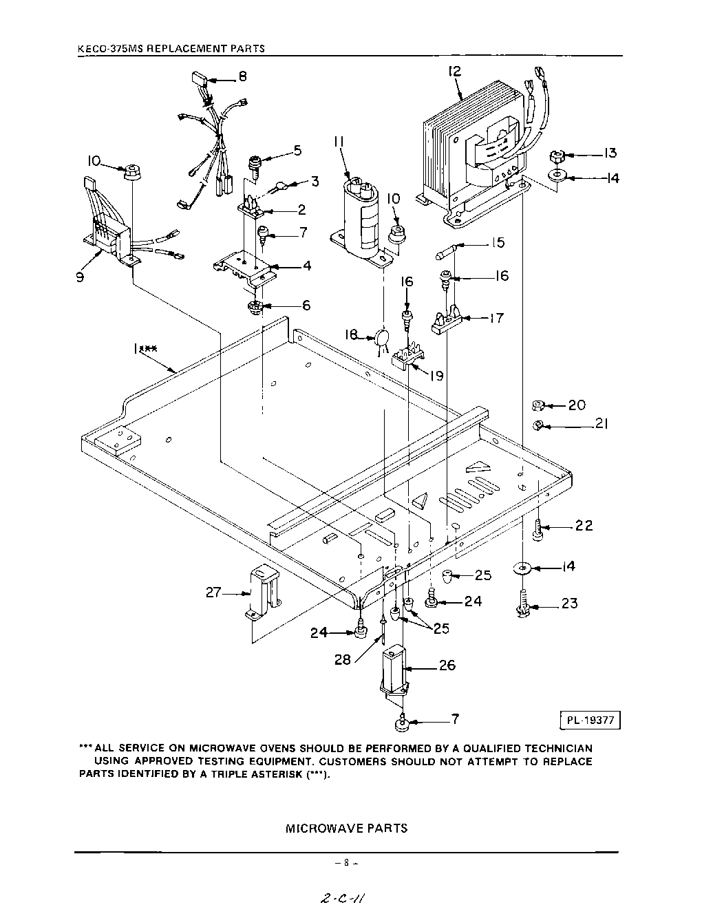 05 - MICROWAVE PARTS