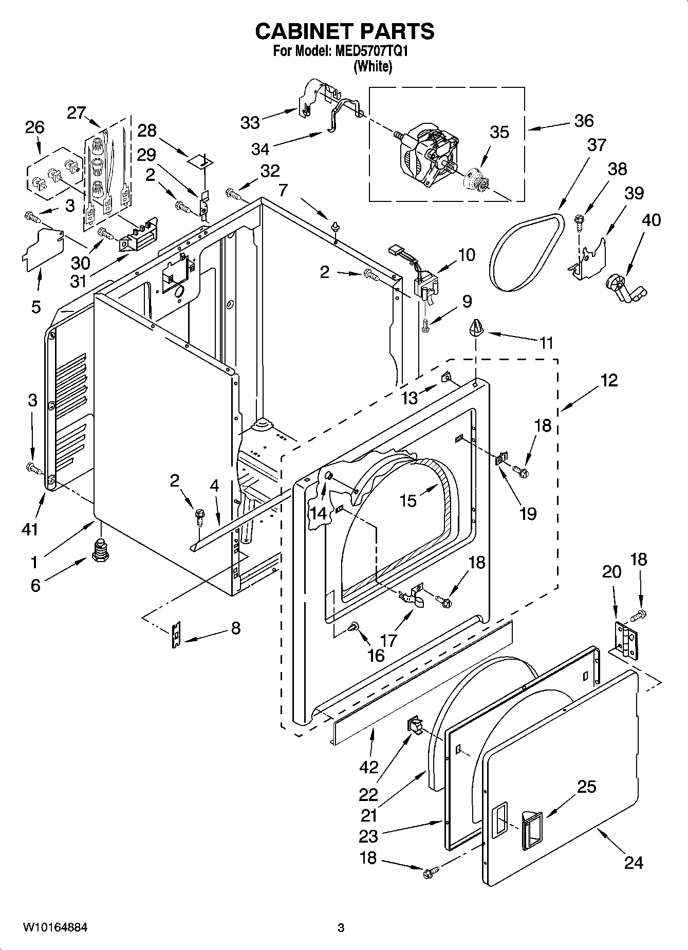 02 - CABINET PARTS