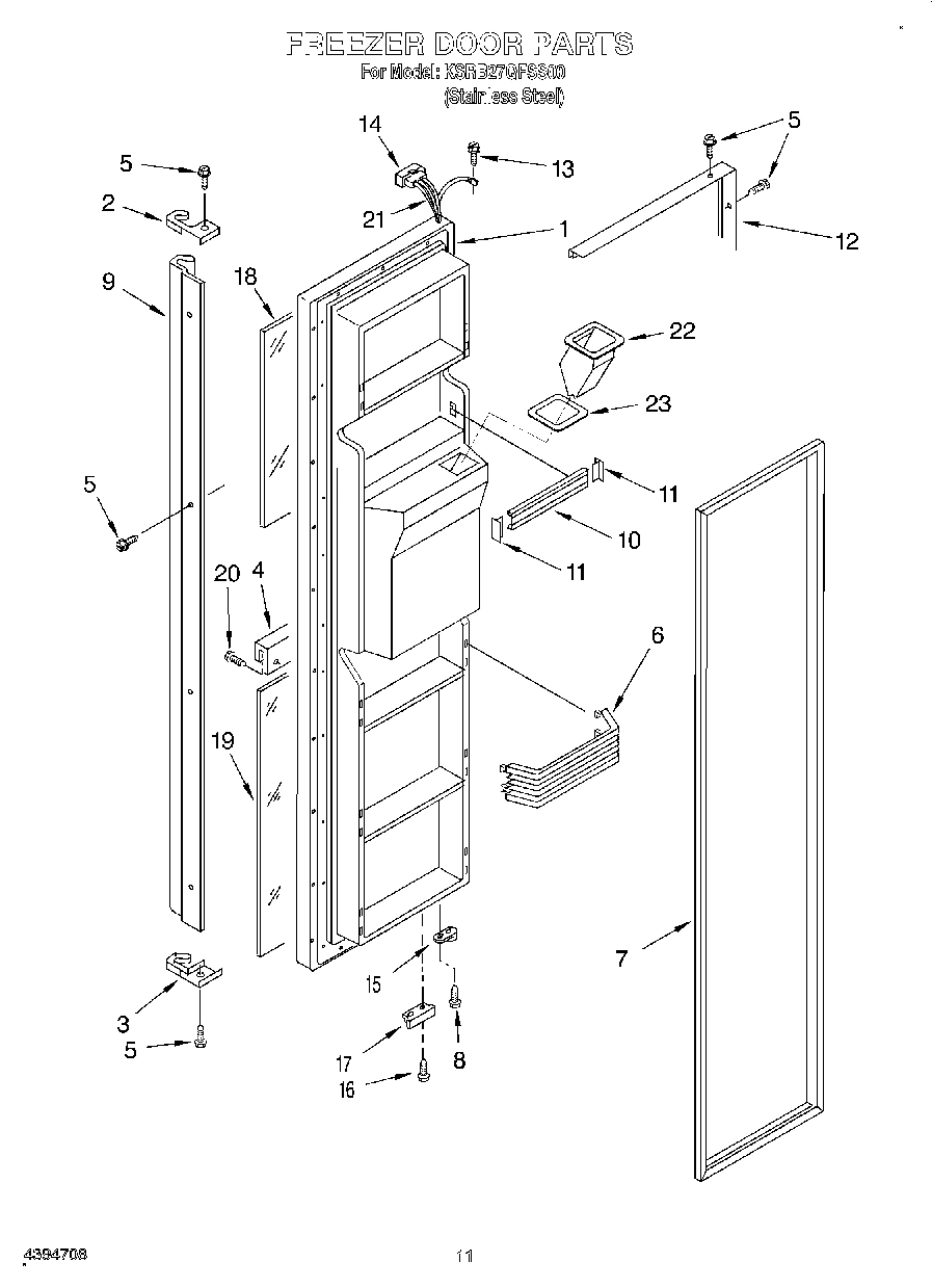 07 - FREEZER DOOR