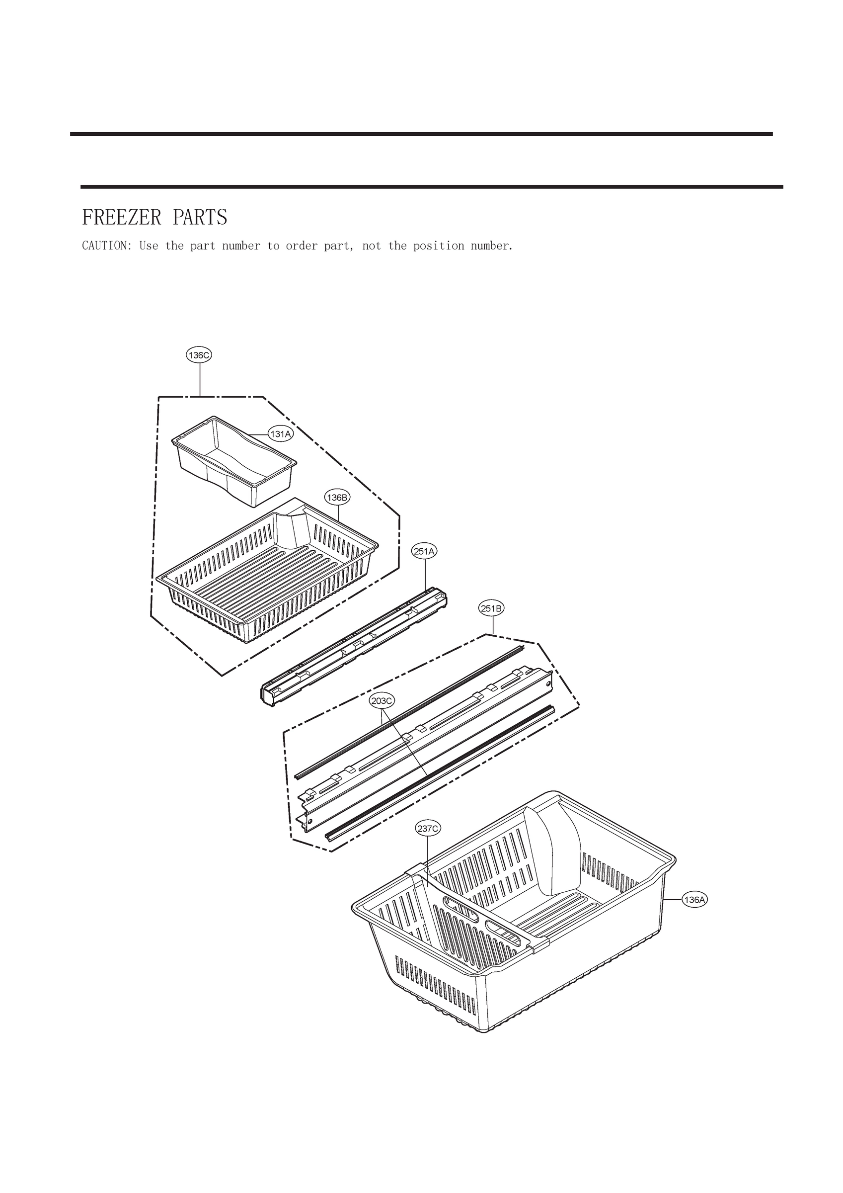 FREEZER PARTS