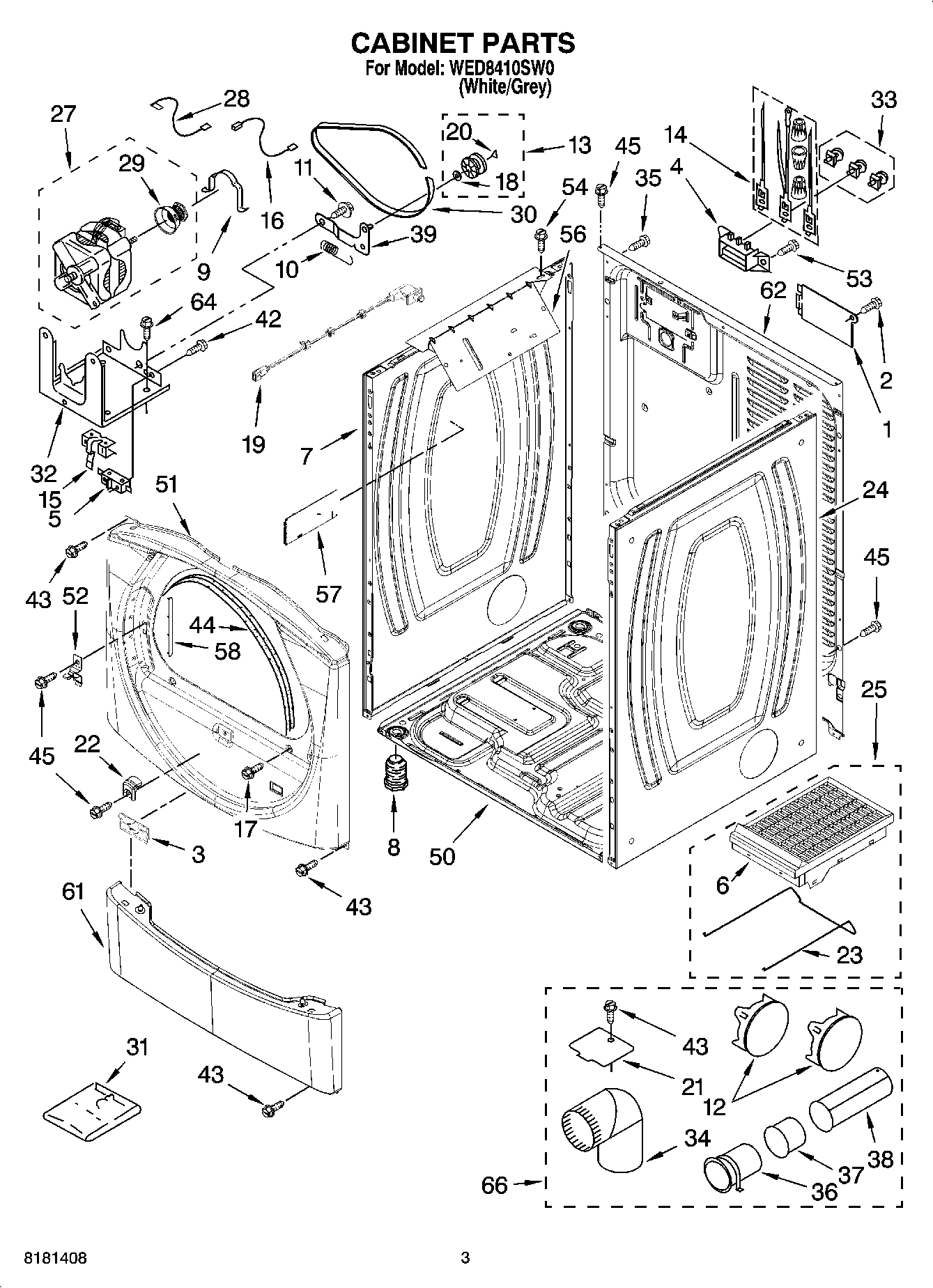 02 - CABINET PARTS