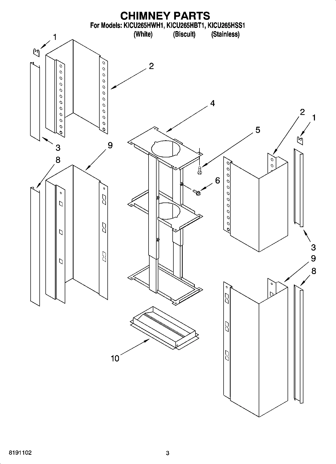 03 - CHIMNEY PARTS