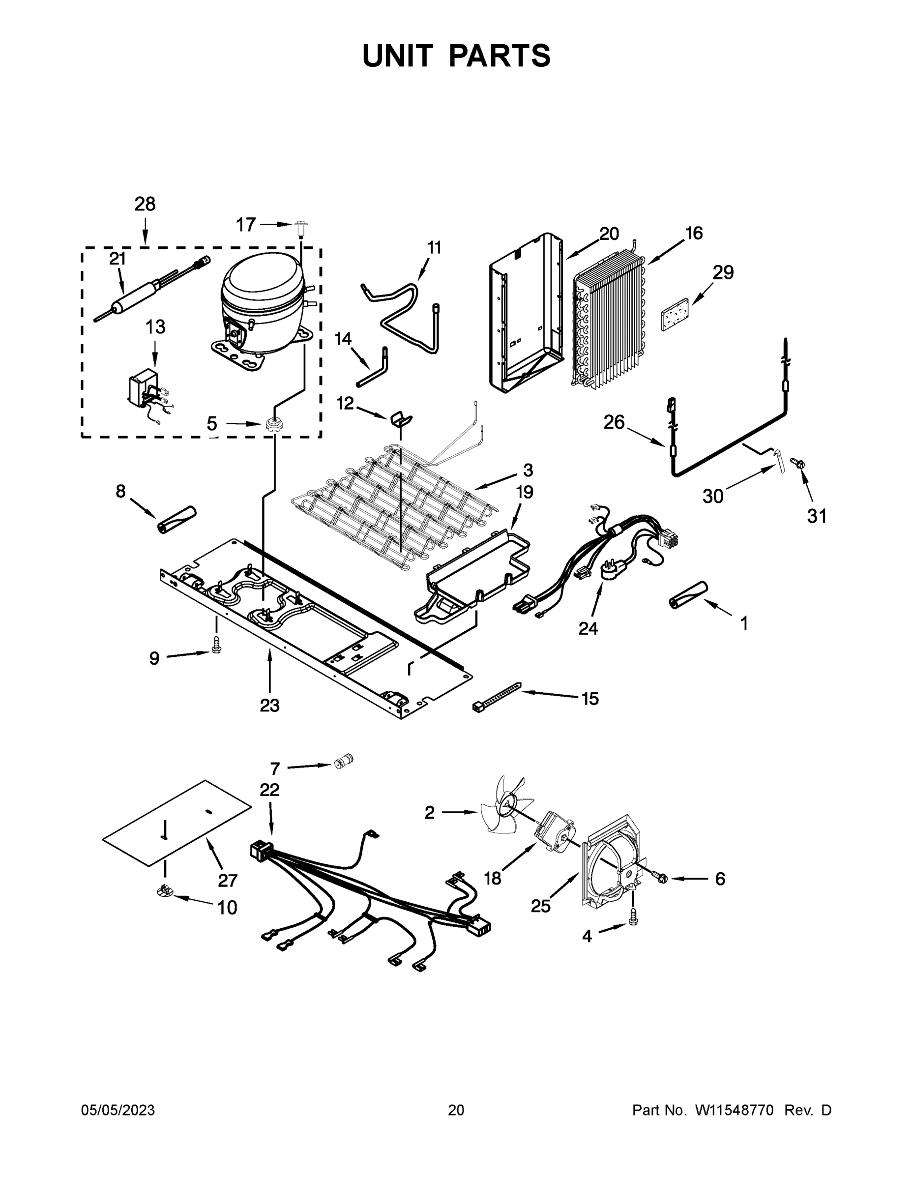 11 - UNIT PARTS
