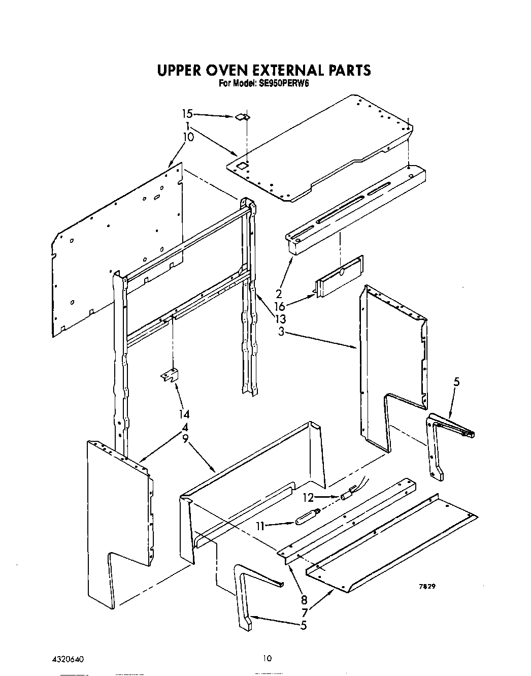 07 - UPPER OVEN EXTERNAL