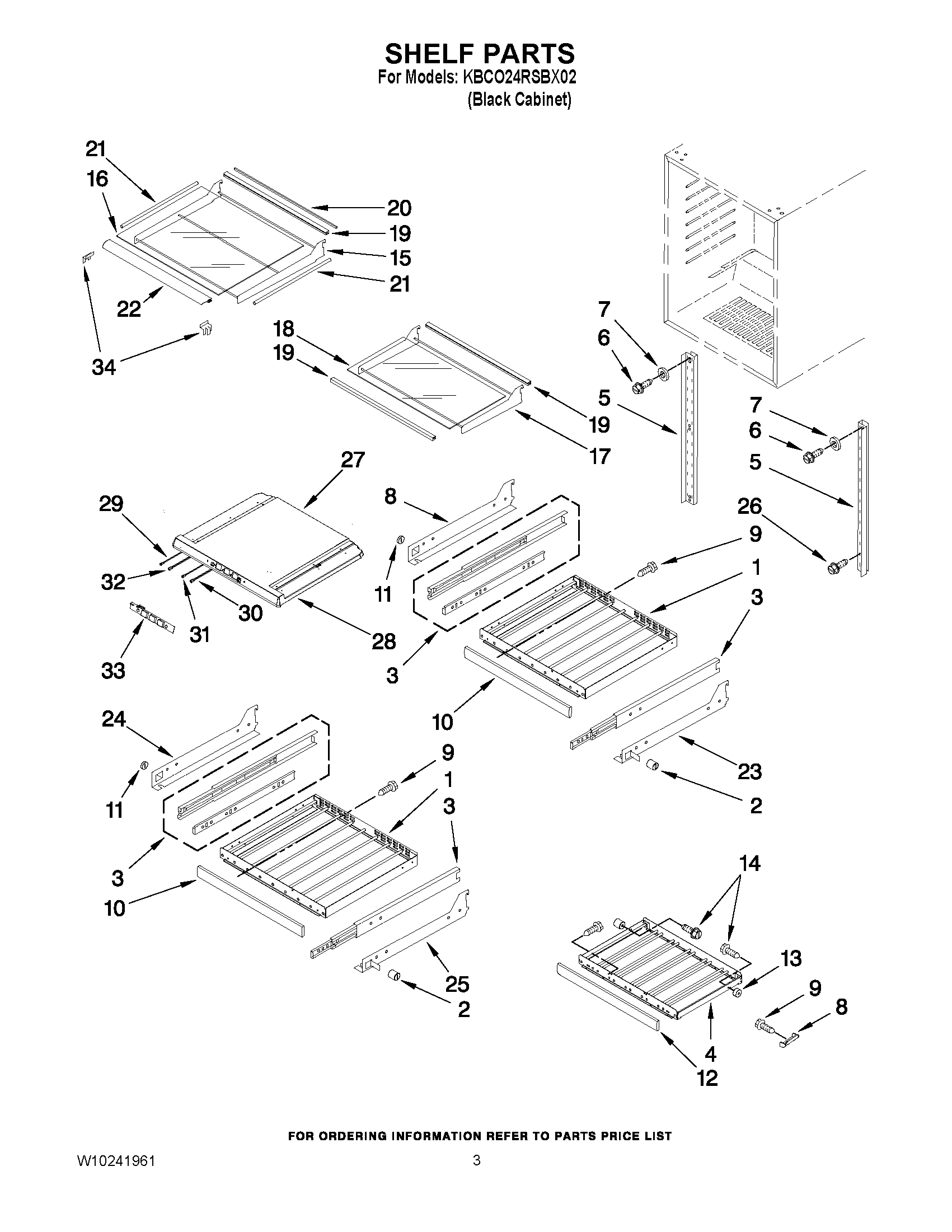 02 - SHELF PARTS