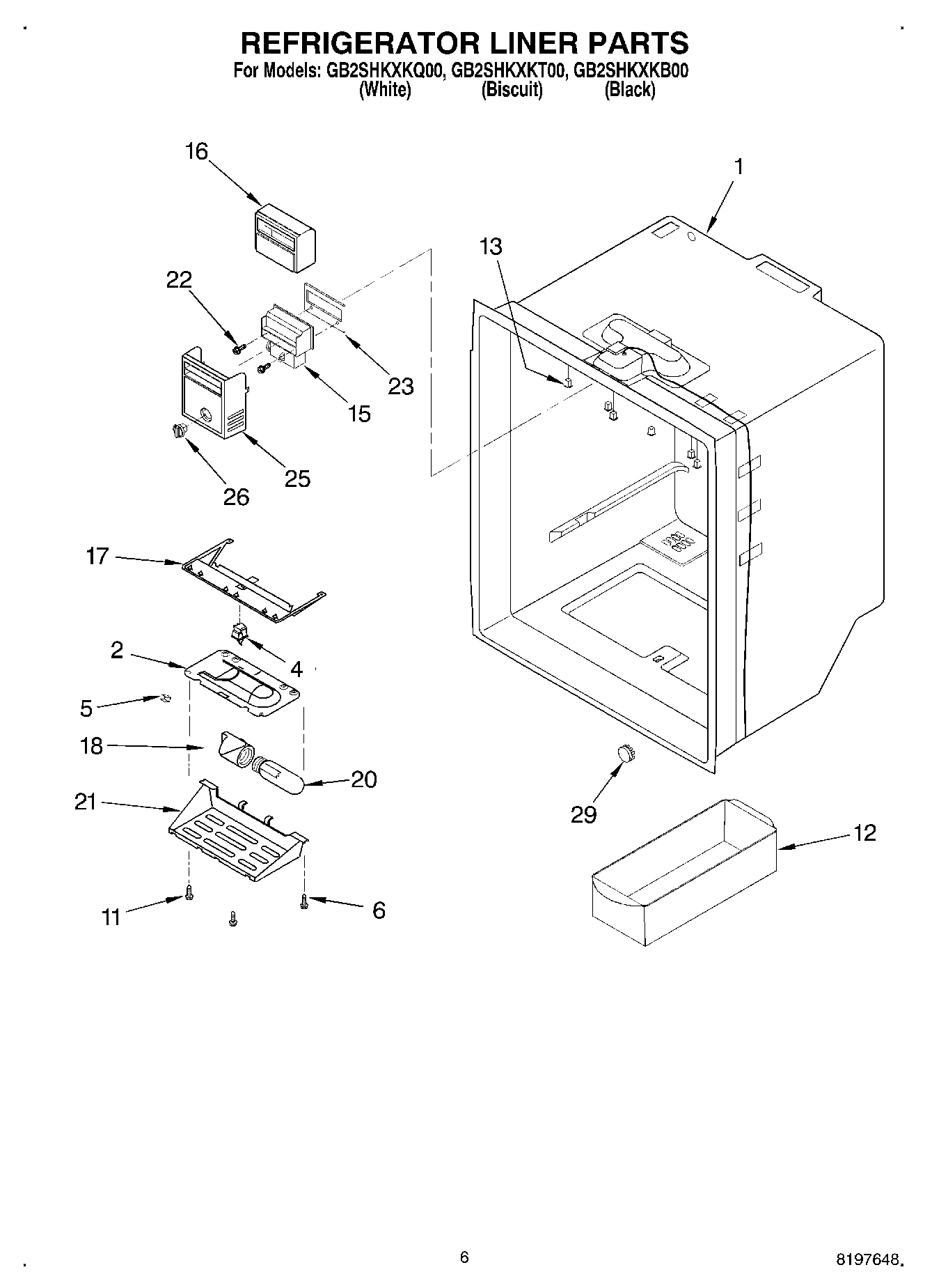 04 - REFRIGERATOR LINER