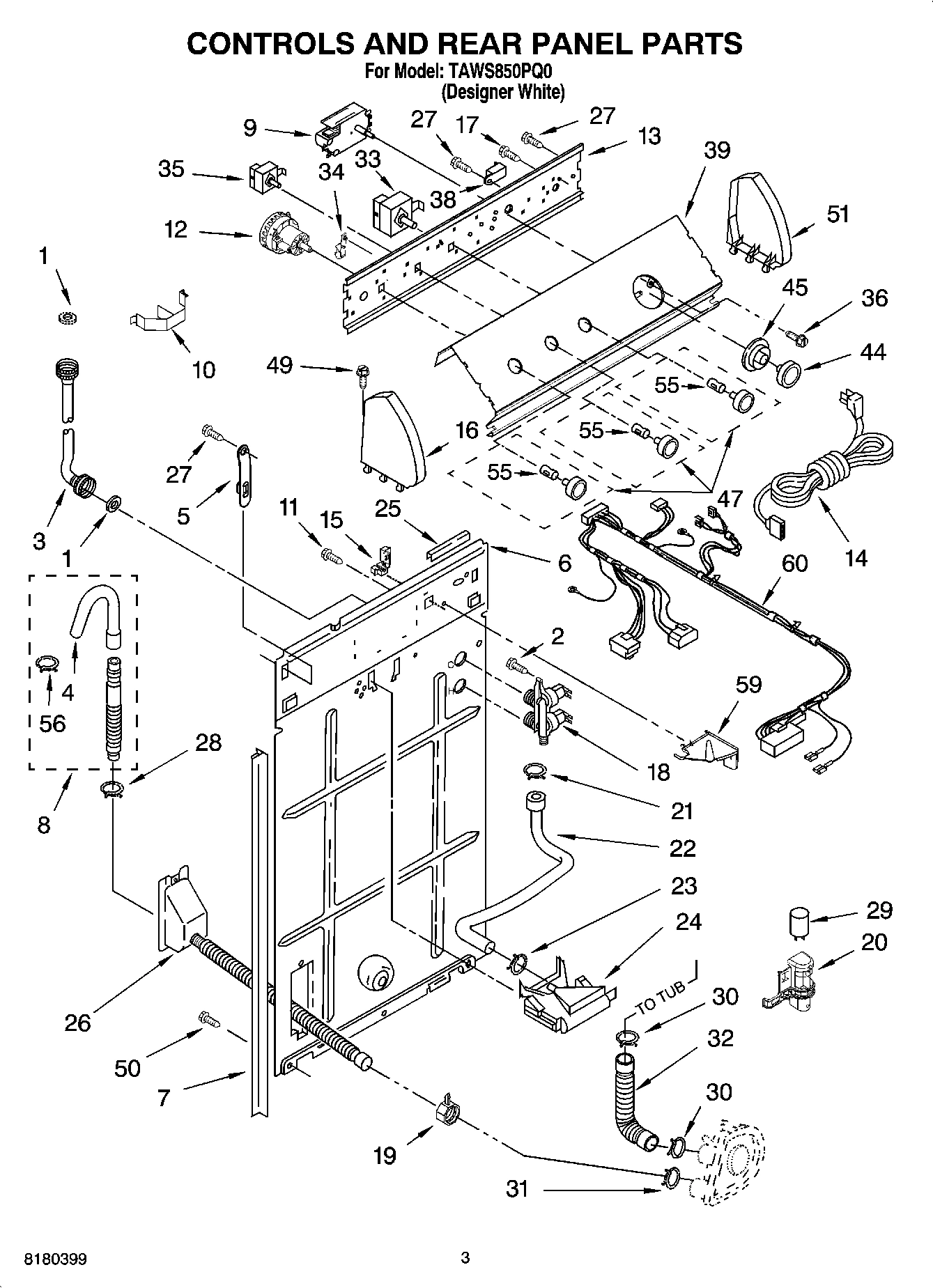 02 - CONTROLS AND REAR PANEL PARTS
