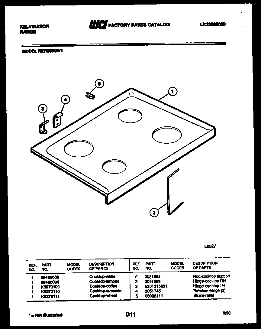 03 - COOKTOP PARTS