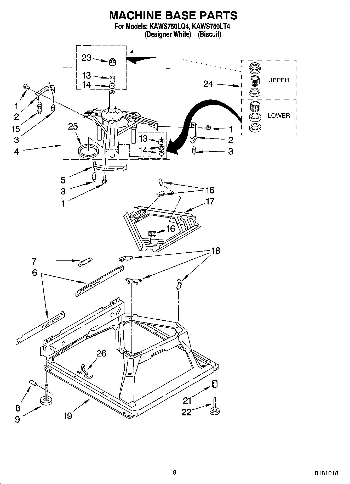 04 - MACHINE BASE PARTS