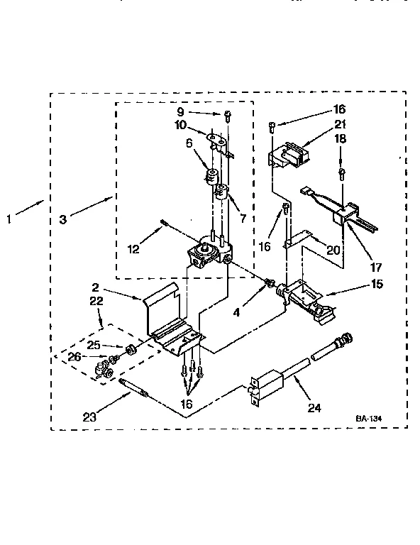 3401795 BURNER ASSEMBLY