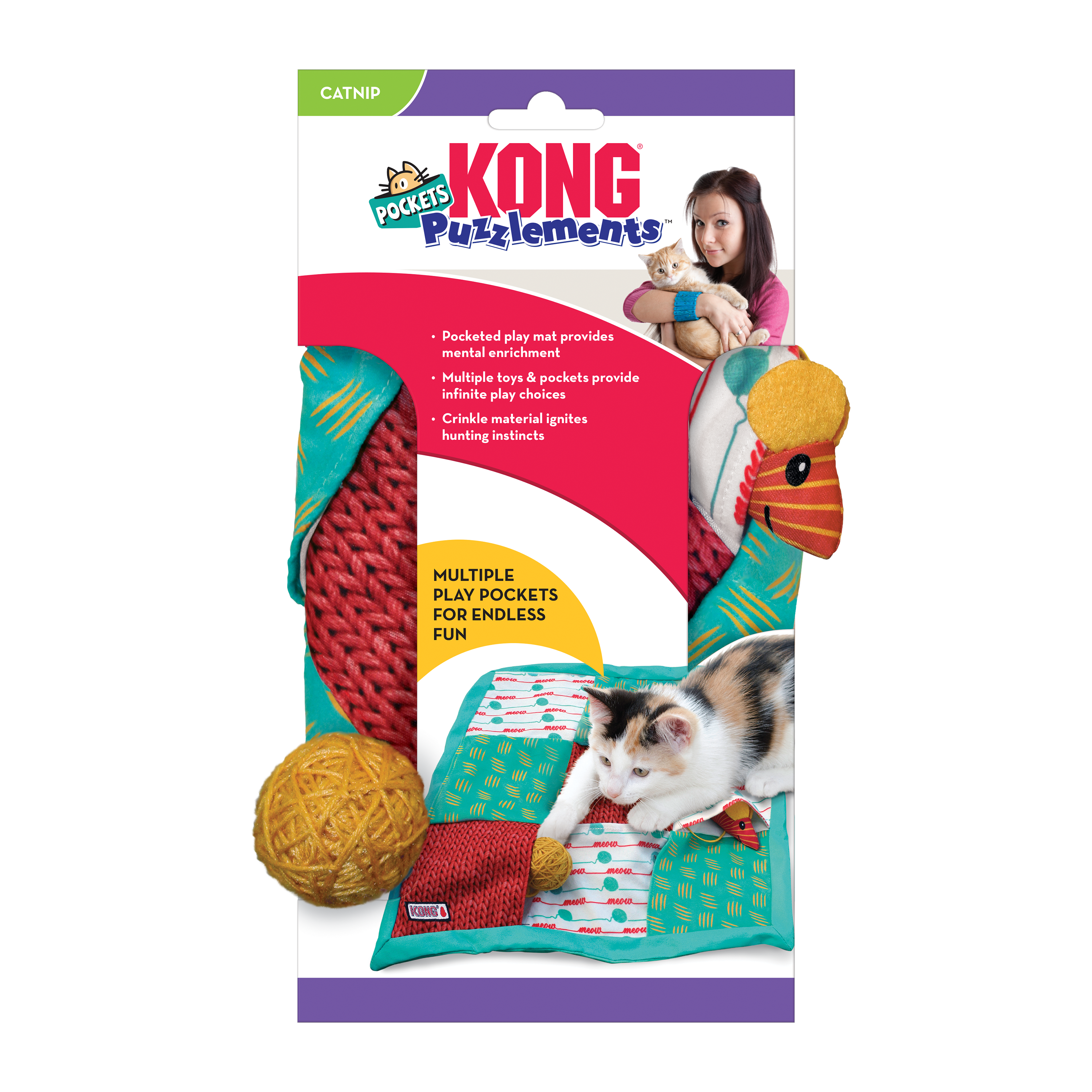 KONG Cat Puzzlements Pie – Gralen Company