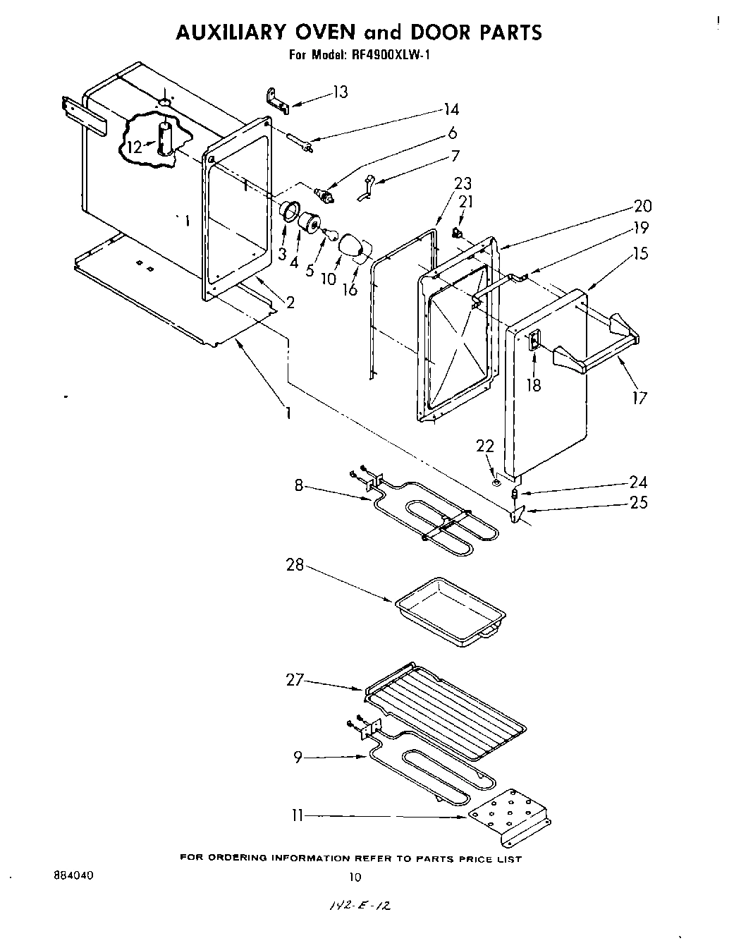 06 - AUXILIARY OVEN AND DOOR , LITERATURE