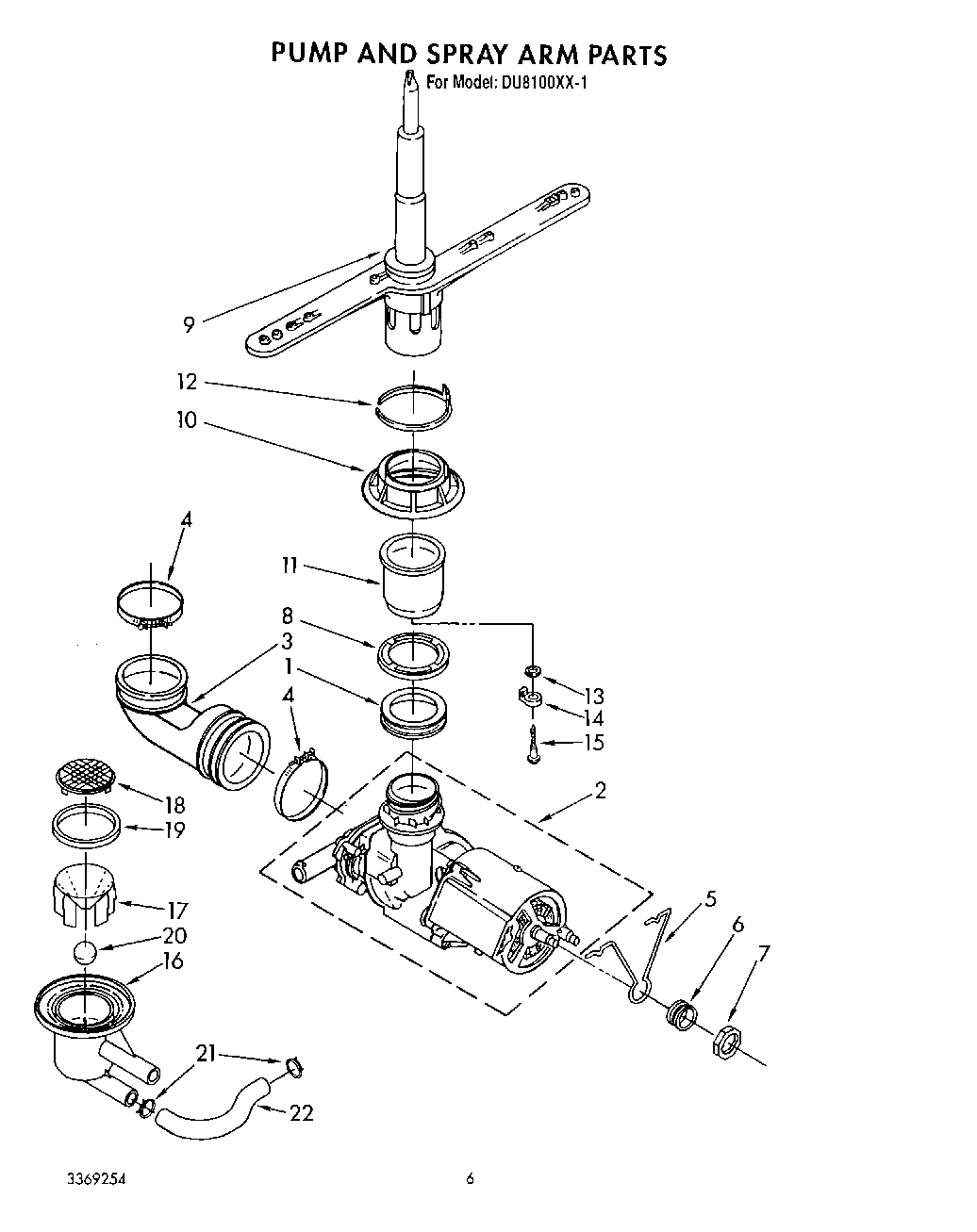 05 - PUMP AND SPRAY ARM