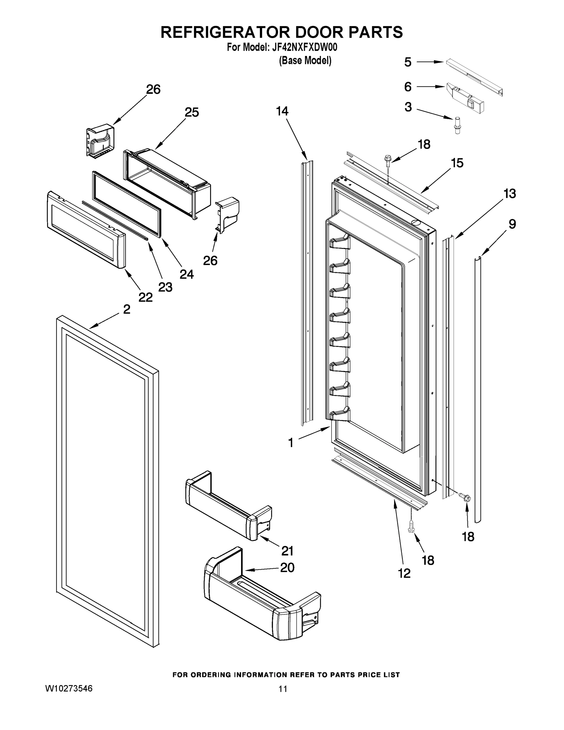 07 - REFRIGERATOR DOOR PARTS