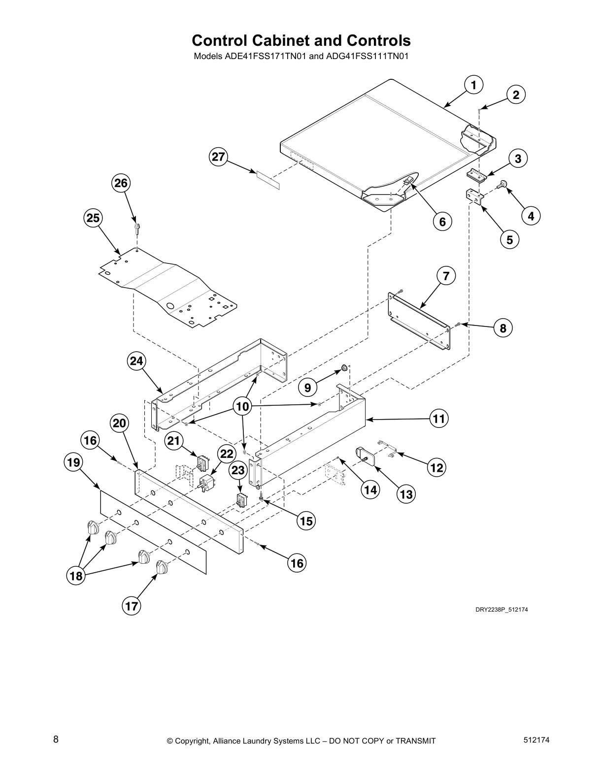 Control Cabinet and Controls