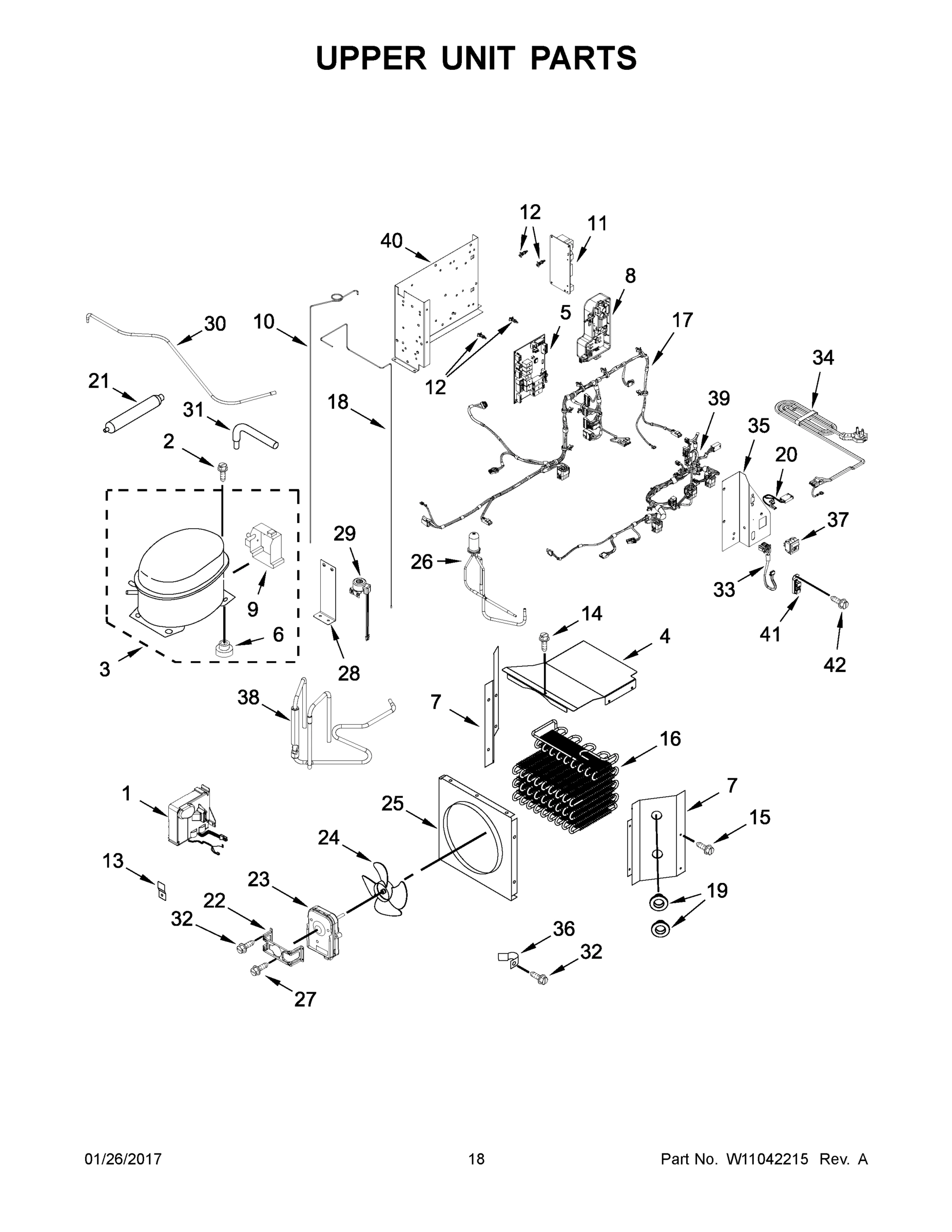 10 - UPPER UNIT PARTS