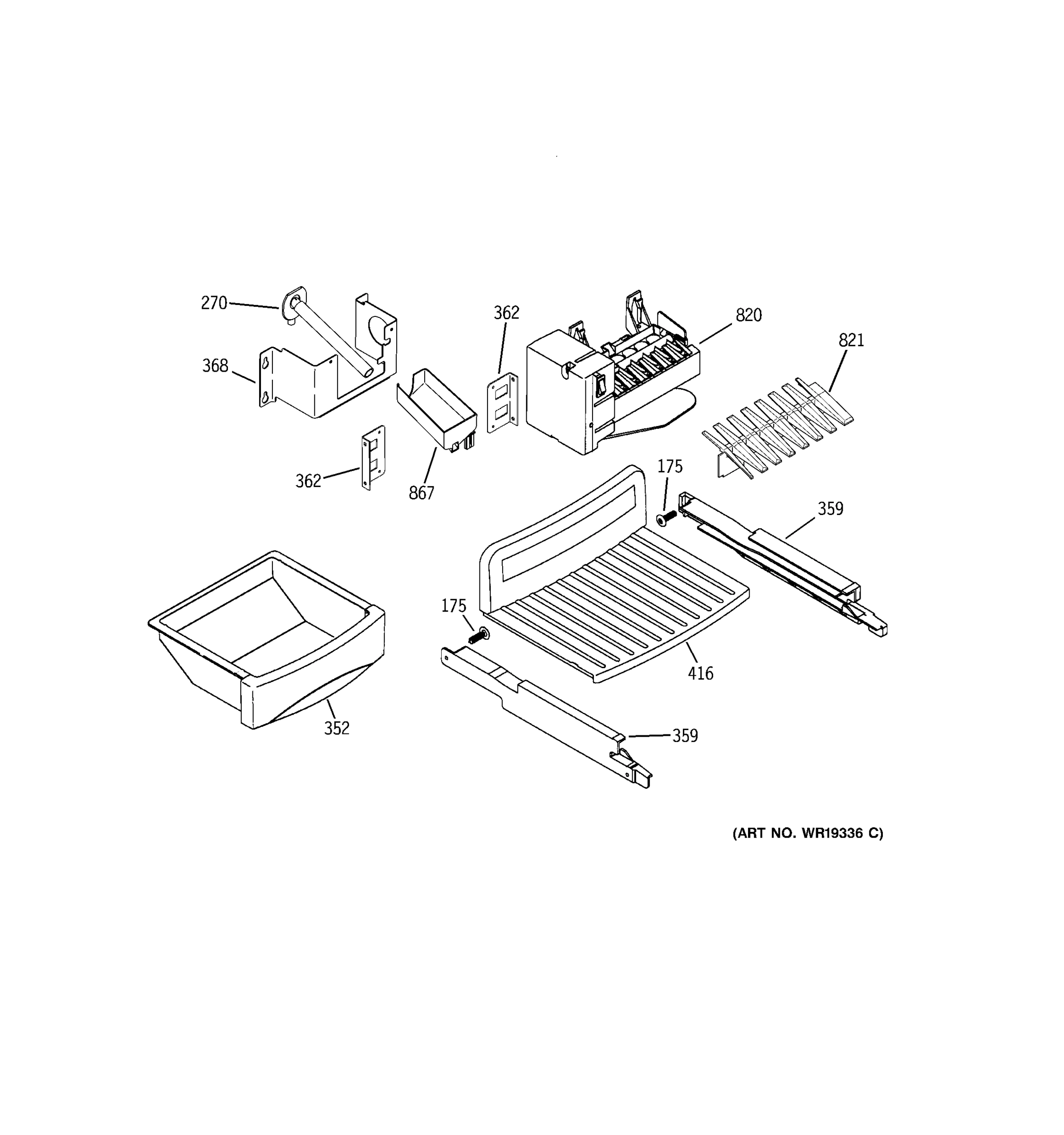 ICE MAKER & DISPENSER