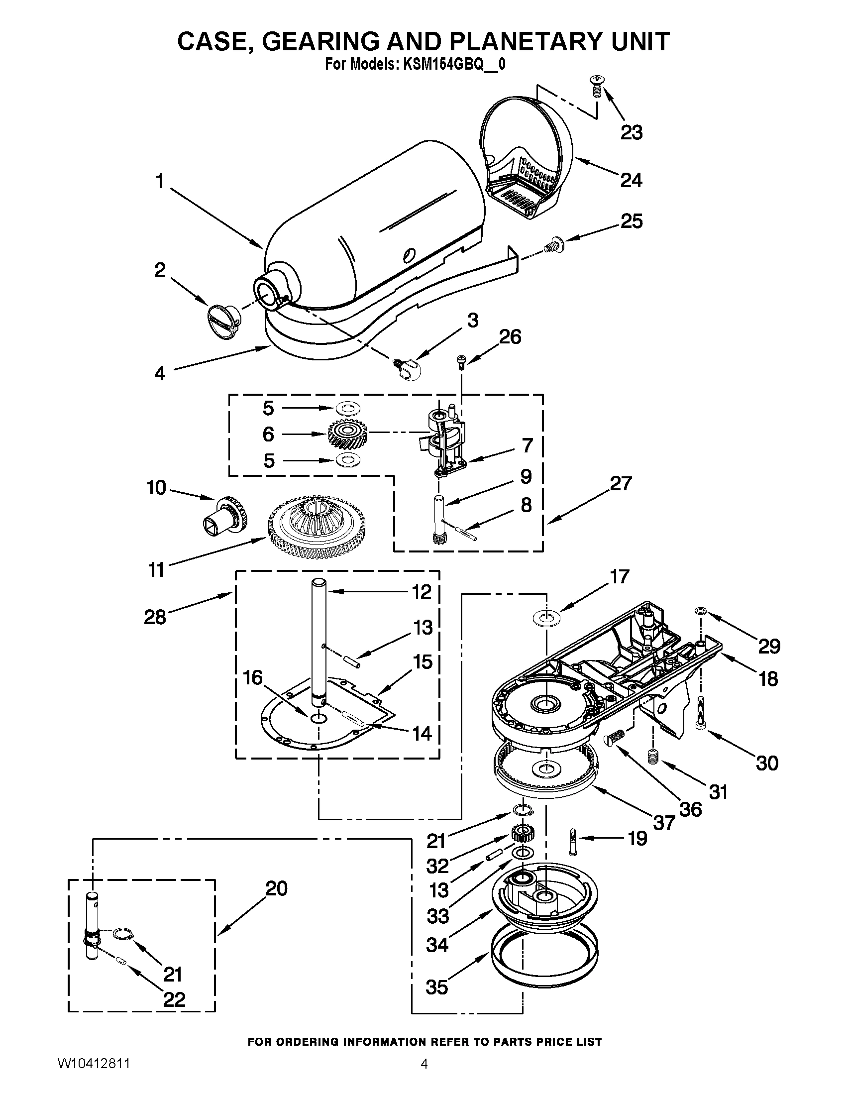02 - CASE, GEARING AND PLANETARY UNIT