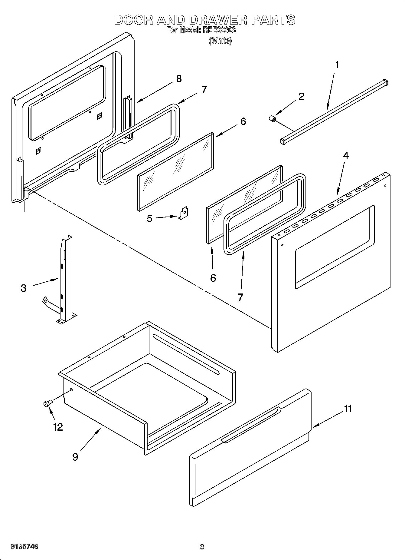 03 - DOOR AND DRAWER PARTS