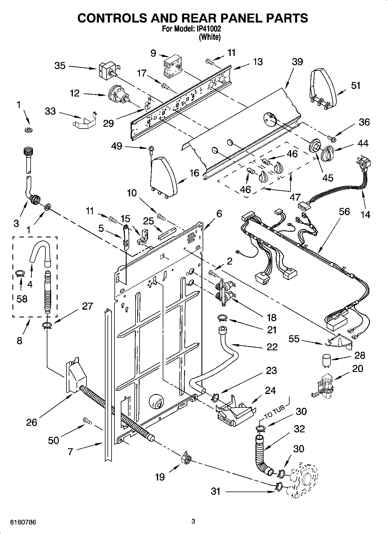 02 - CONTROLS AND REAR PANEL PARTS