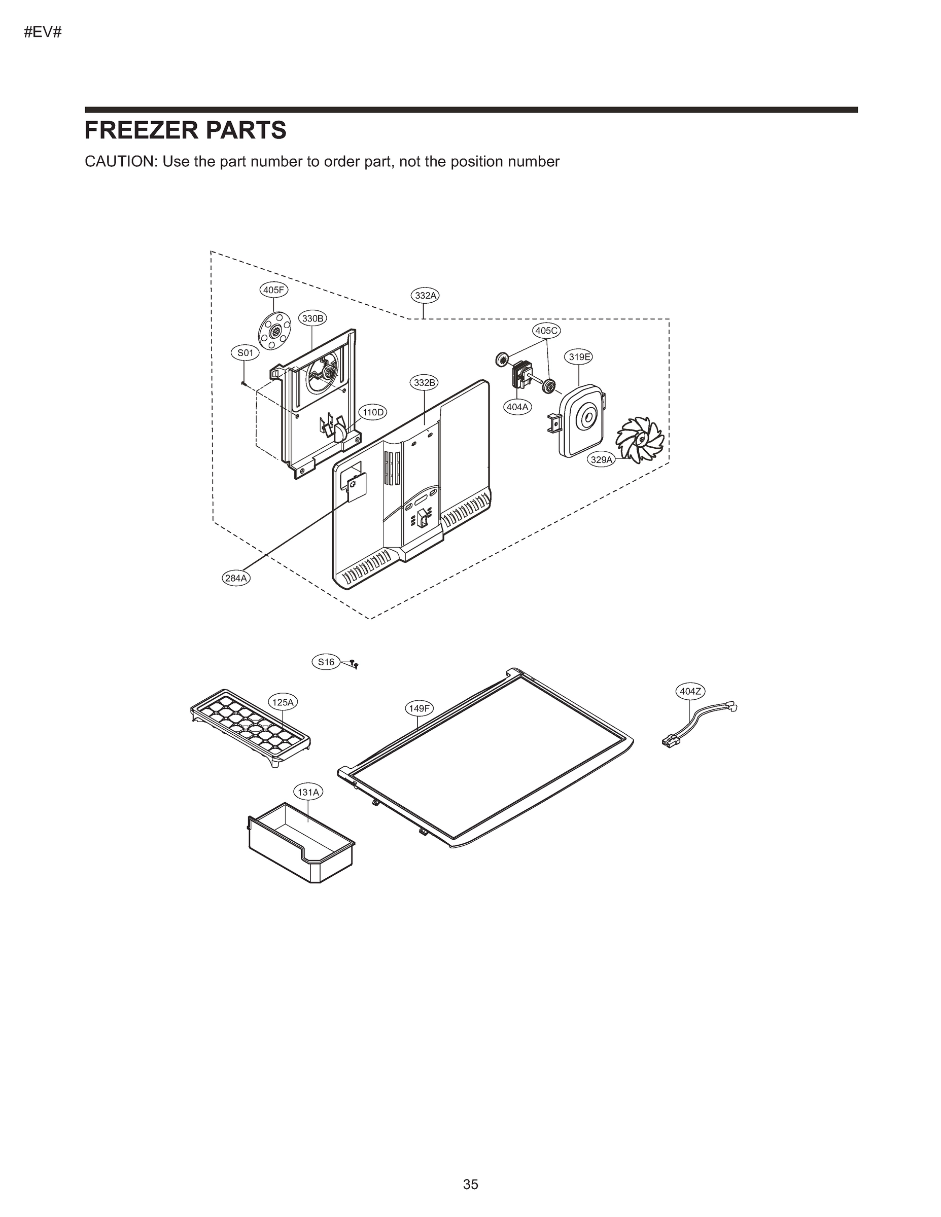 FREEZER PARTS