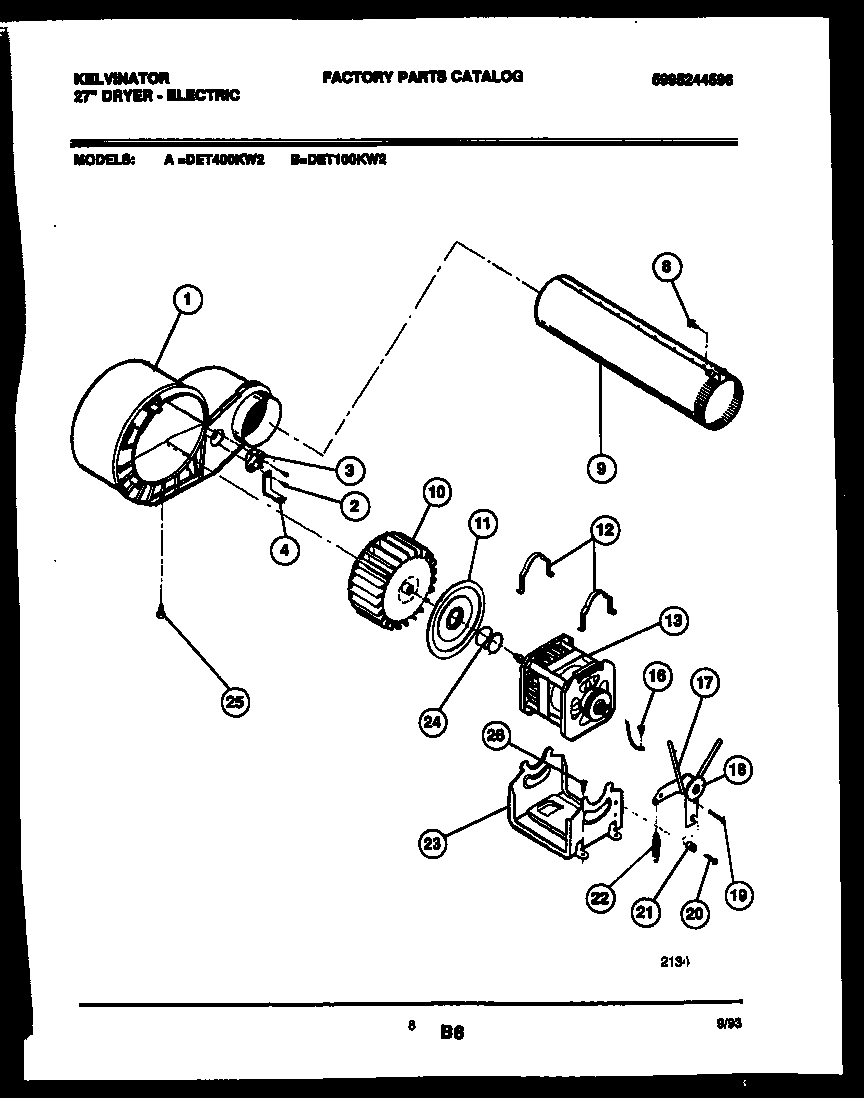 05 - MOTOR AND BLOWER PARTS