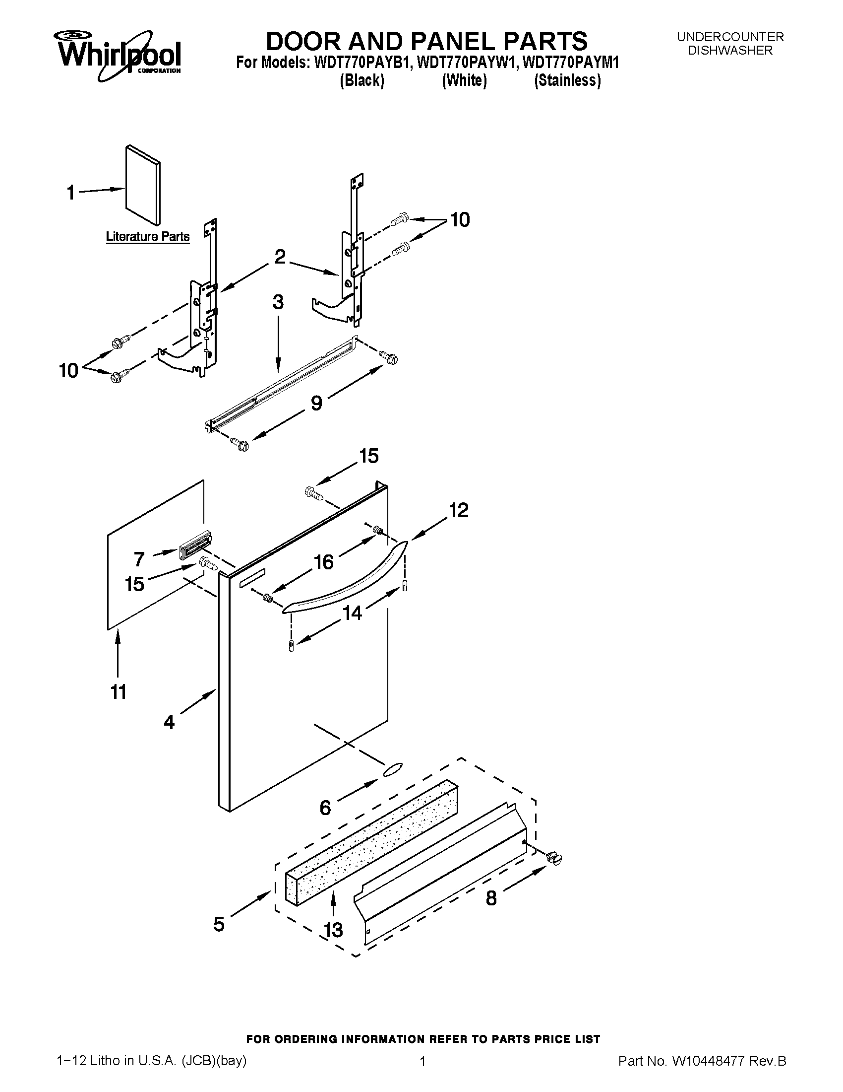 01 - DOOR AND PANEL PARTS