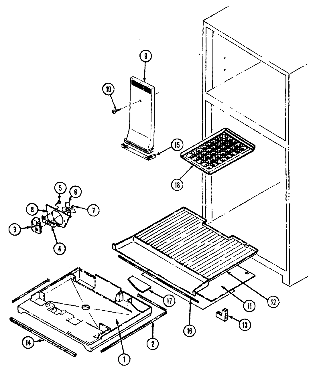 01 - FREEZER COMPARTMENT