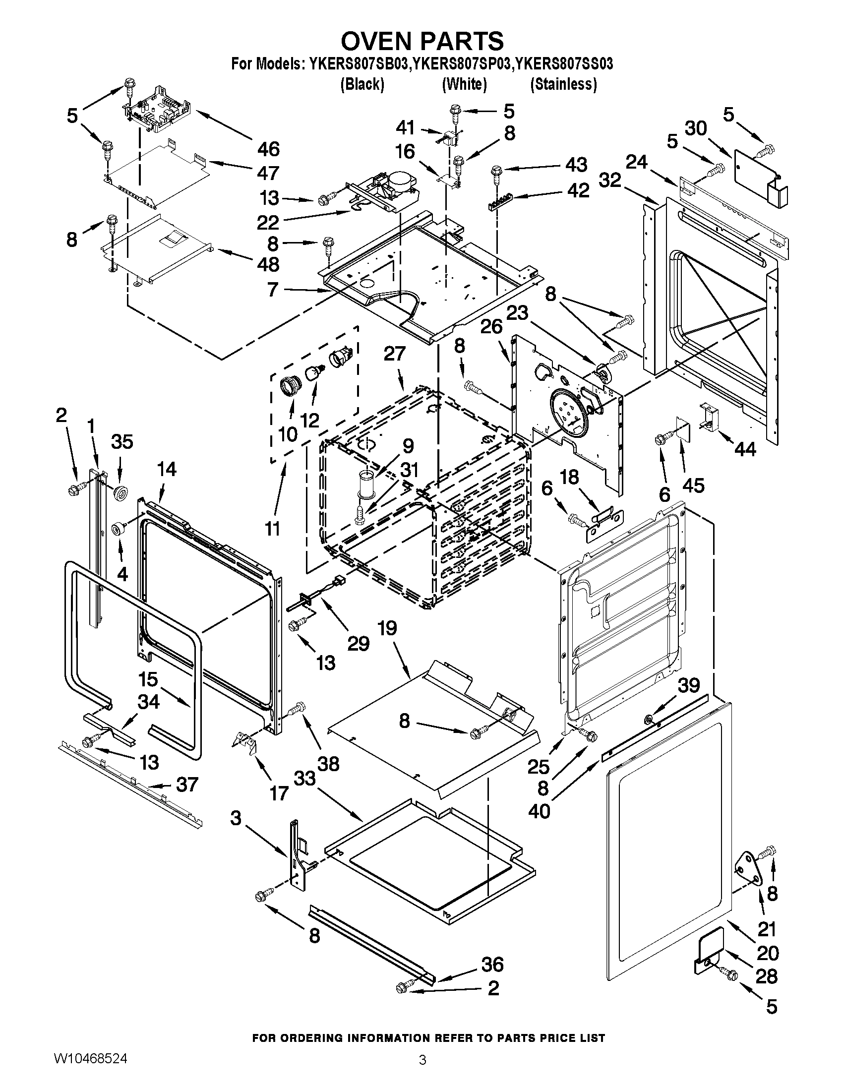 02 - OVEN PARTS