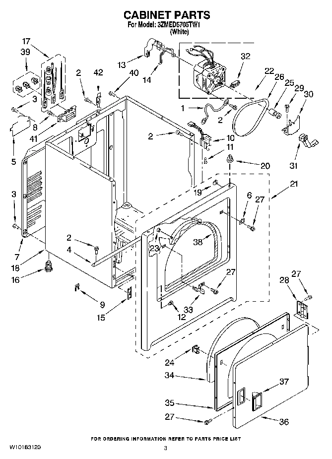 02 - CABINET PARTS