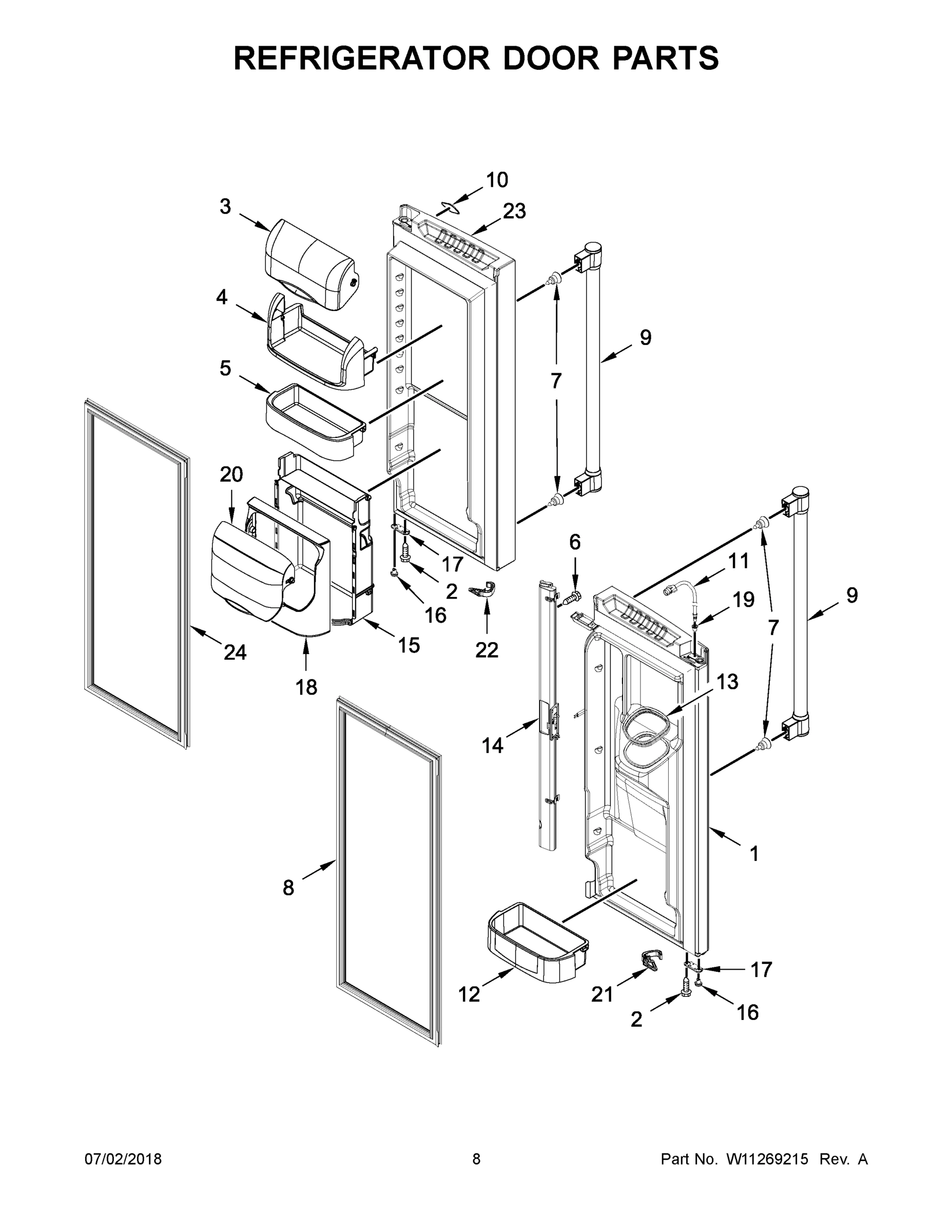 05 - REFRIGERATOR DOOR PARTS