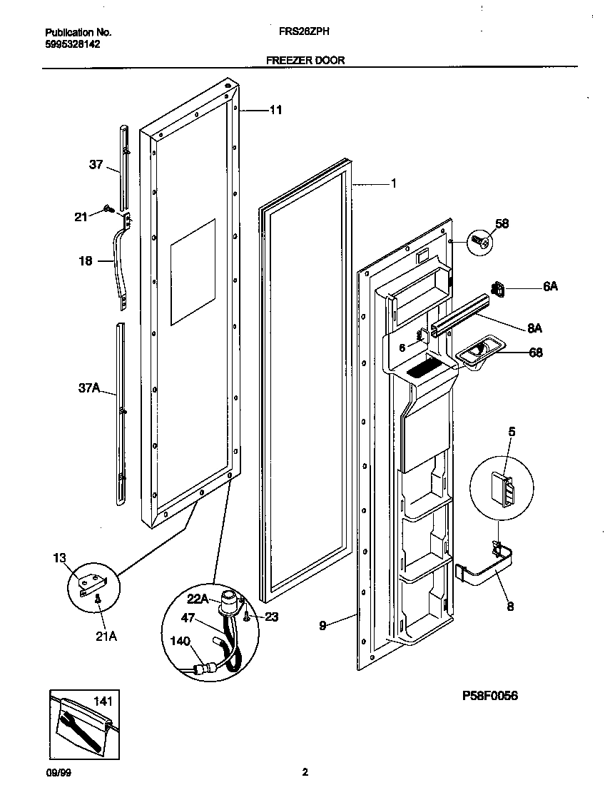 02 - FREEZER DOOR
