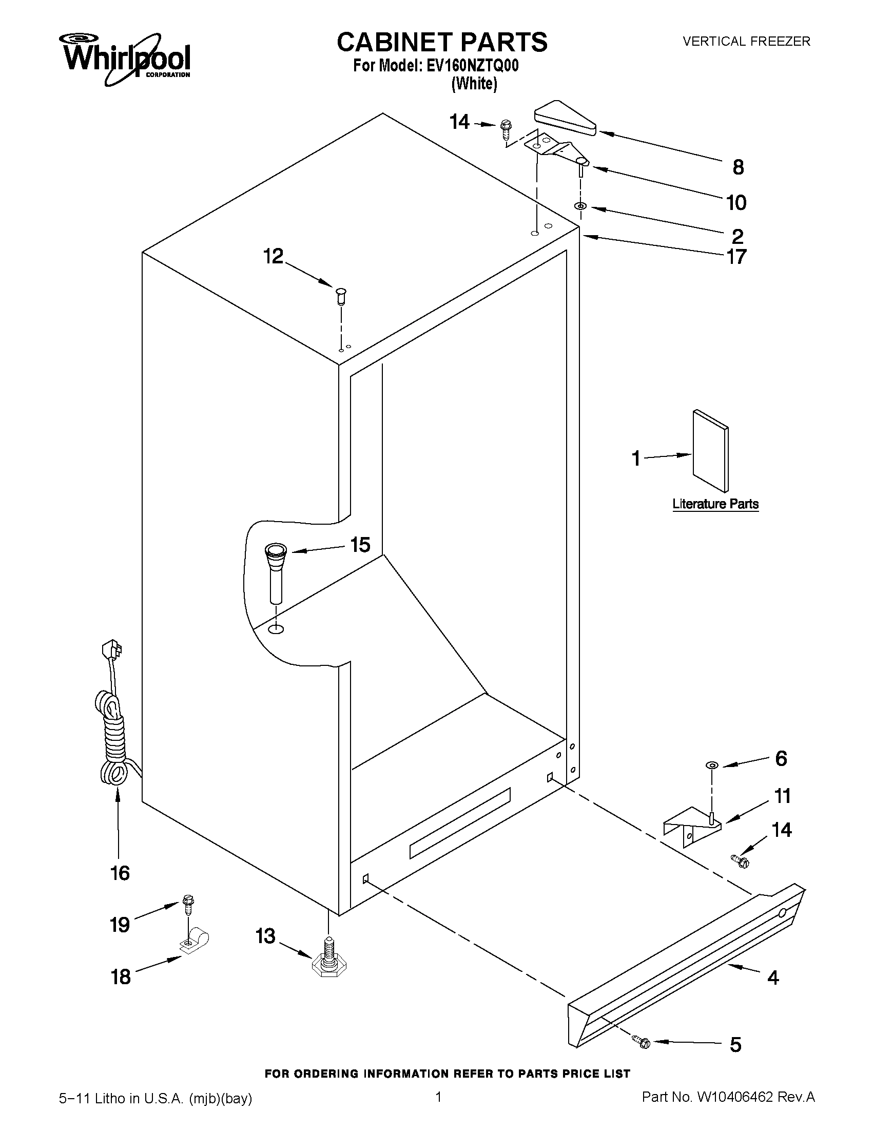 01 - CABINET PARTS