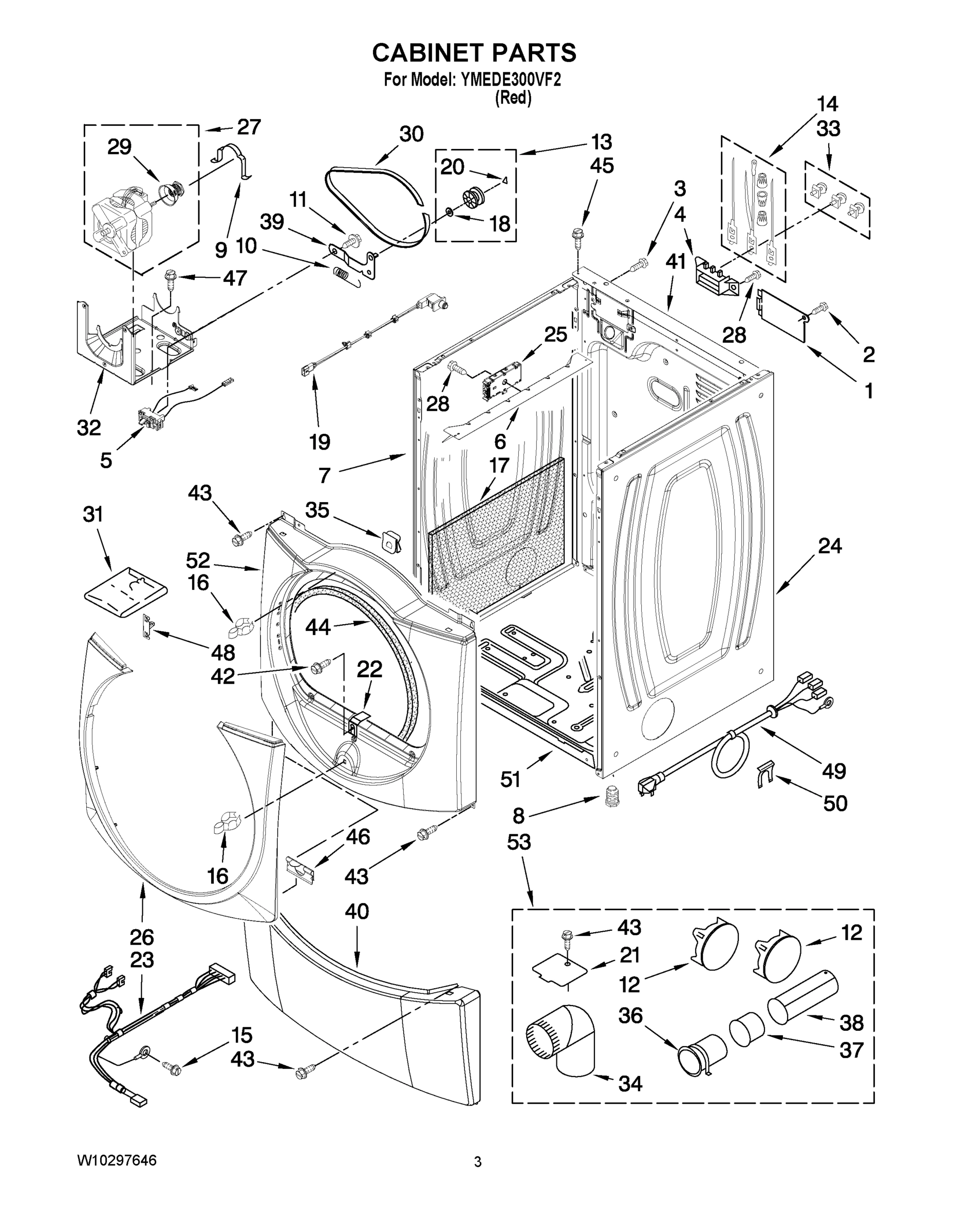 02 - CABINET PARTS