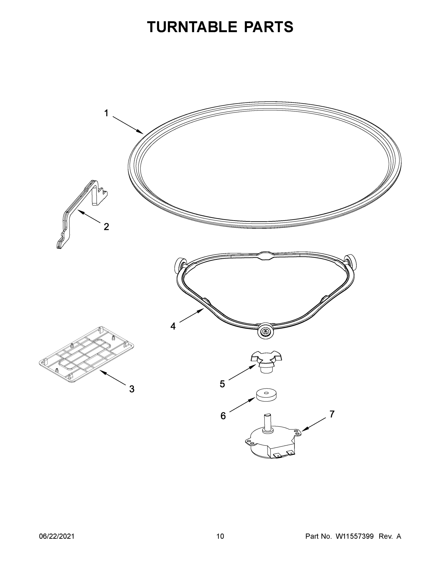 06 - TURNTABLE PARTS