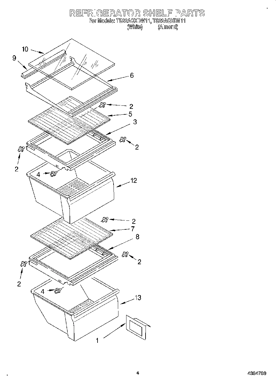 03 - REFRIGERATOR SHELF