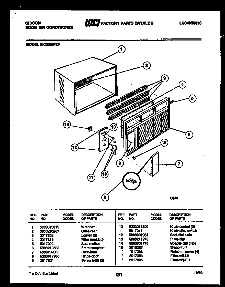02 - CABINET PARTS
